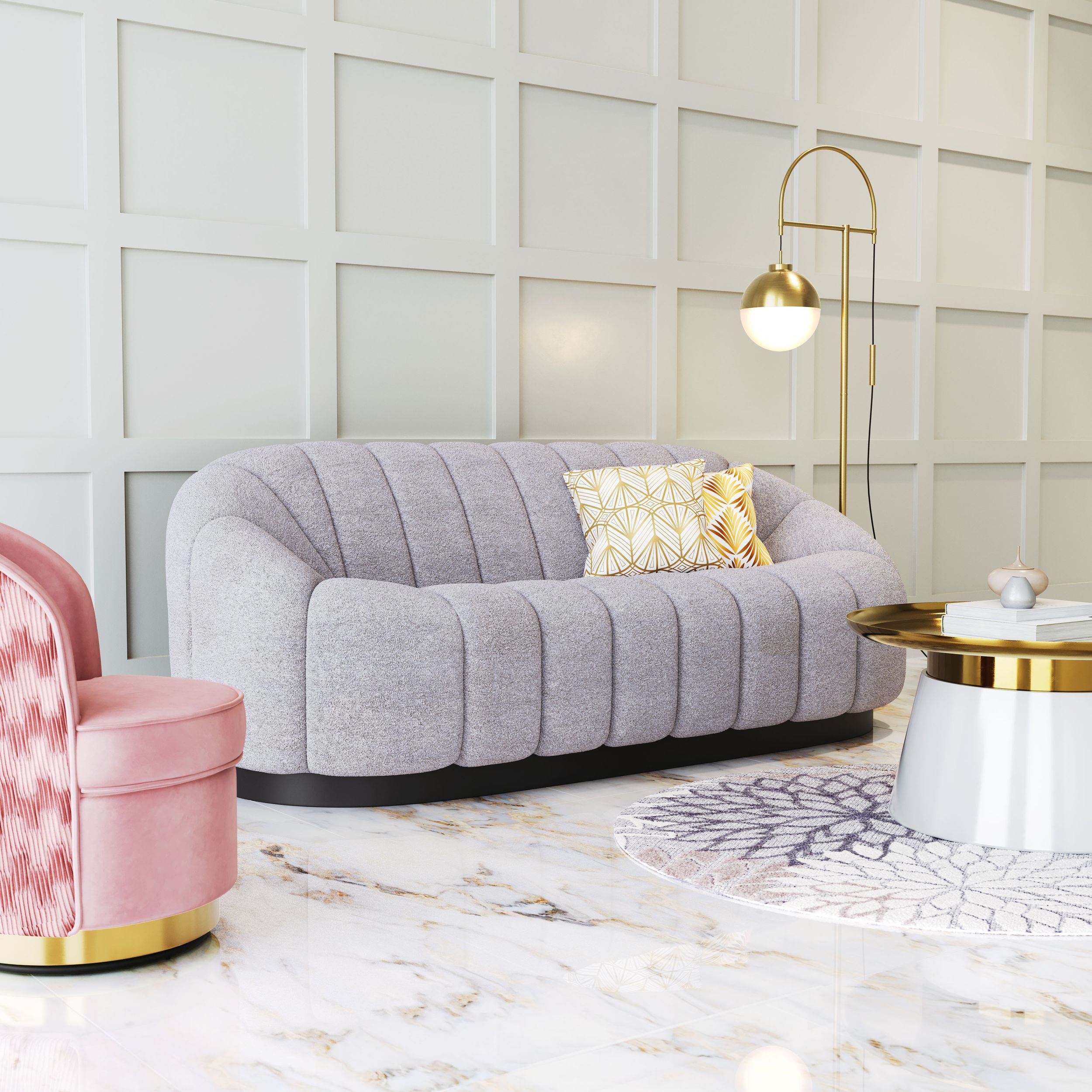 Bhutan Polyester Sofa