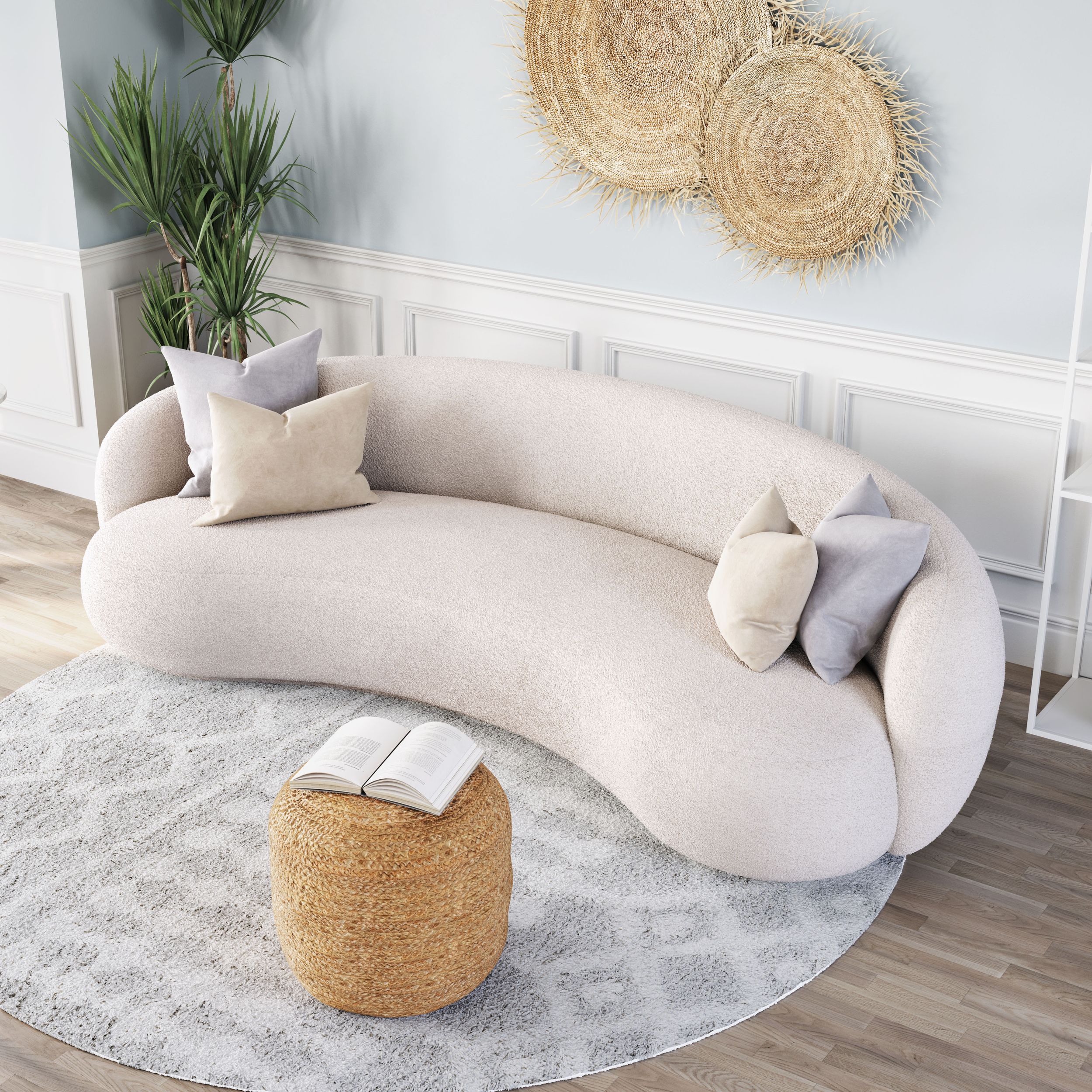 Tibet Polyester Sofa