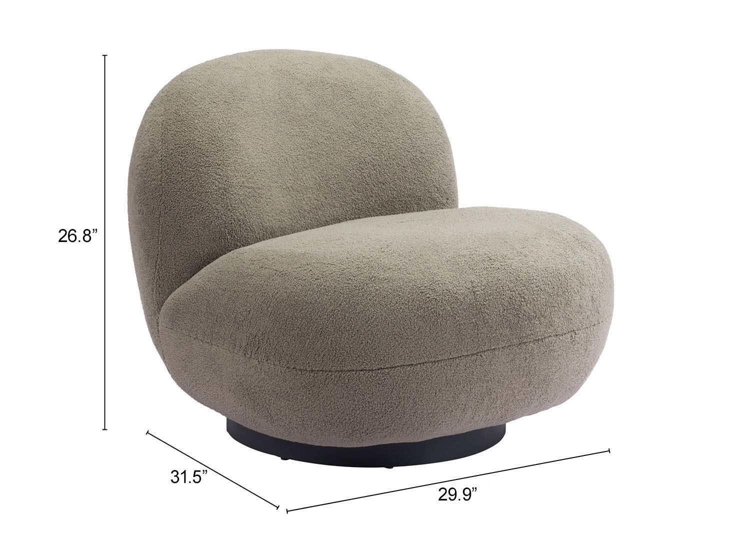 Myanmar Polyester Accent Chair