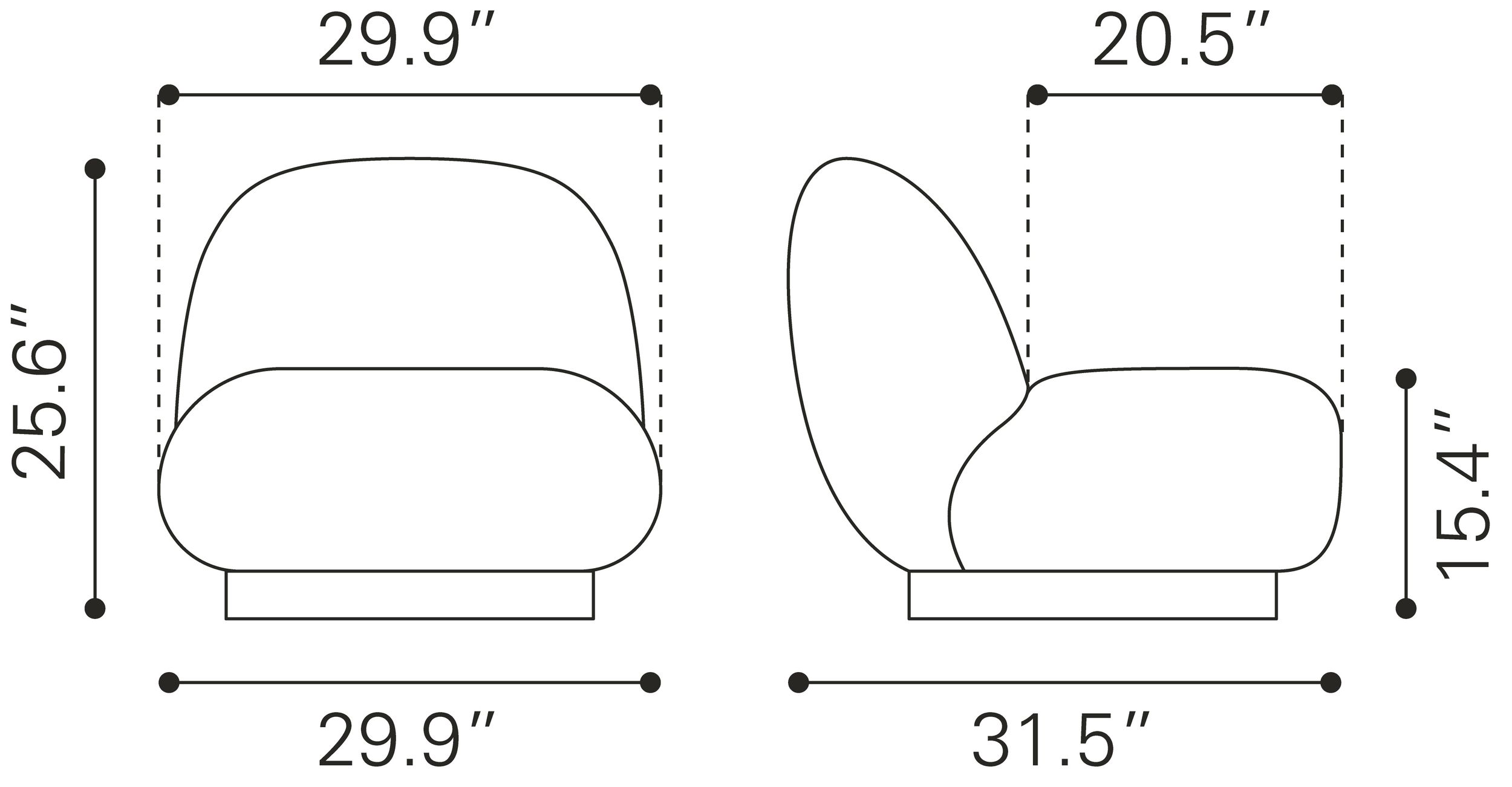 Myanmar Polyester Accent Chair