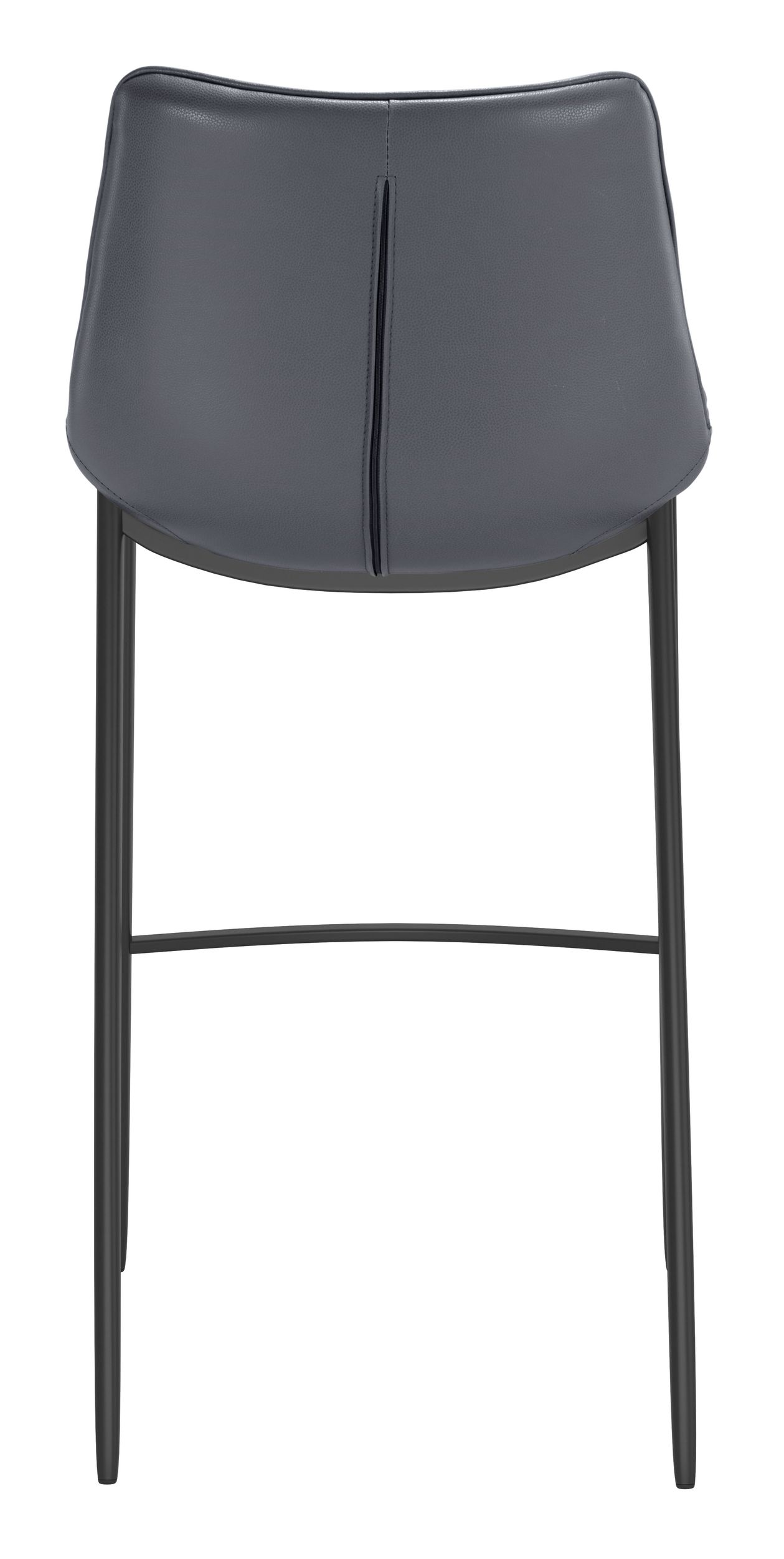 Magnus Faux Leather/Steel Barstool