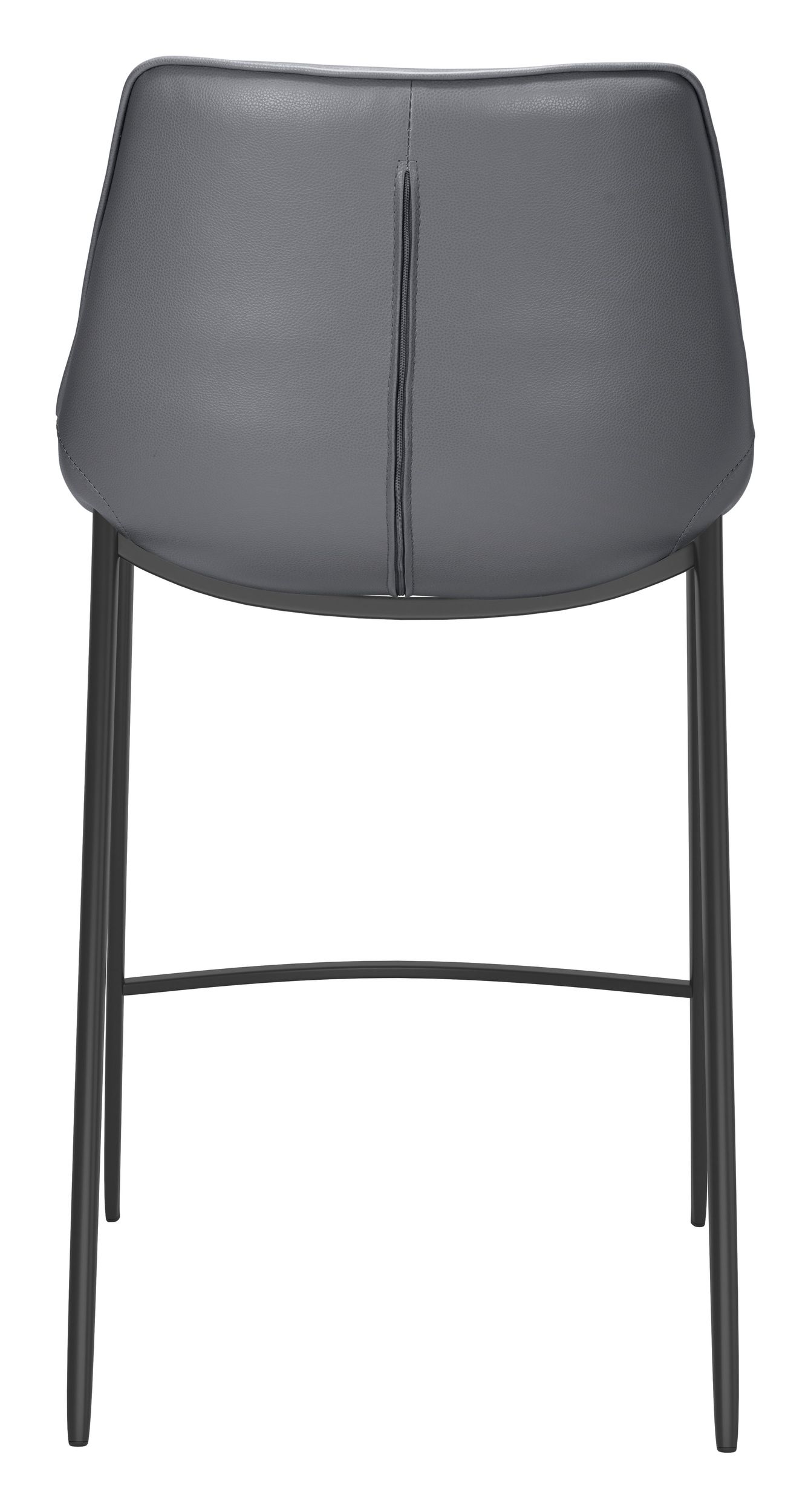 Magnus Faux Leather/Steel Counter Stool