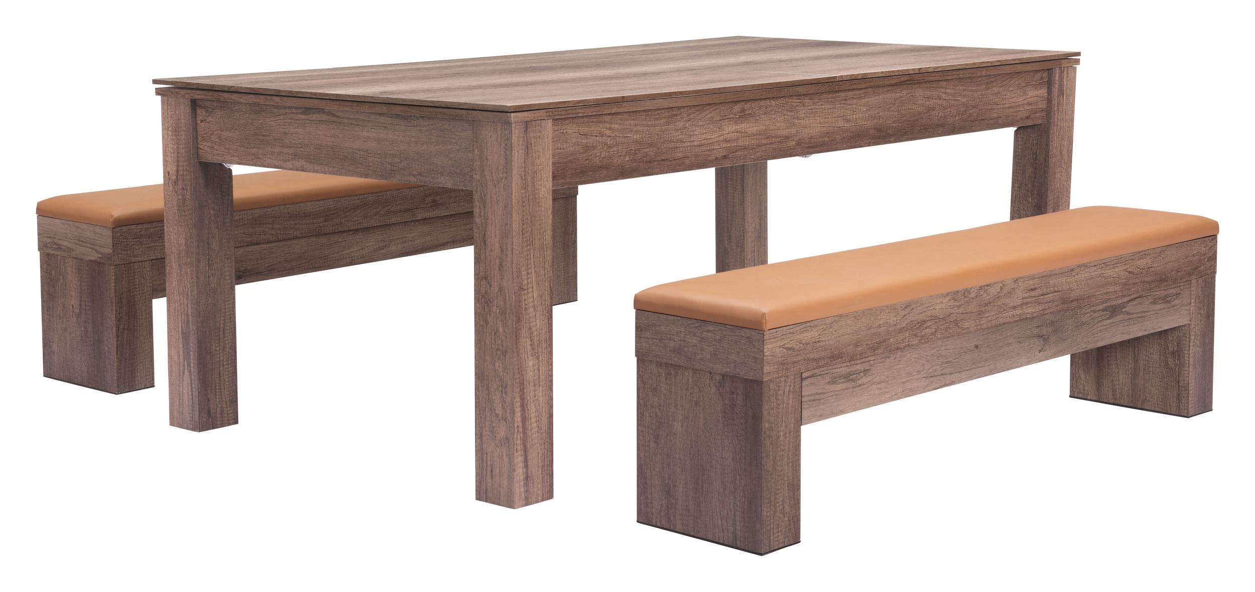 Bonker Rectangular MDF Dining/Game Table 3 in 1 