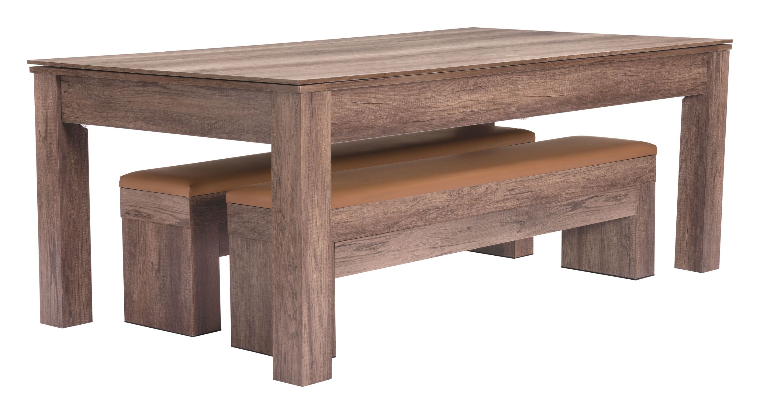 Bonker Rectangular MDF Dining/Game Table 3 in 1 