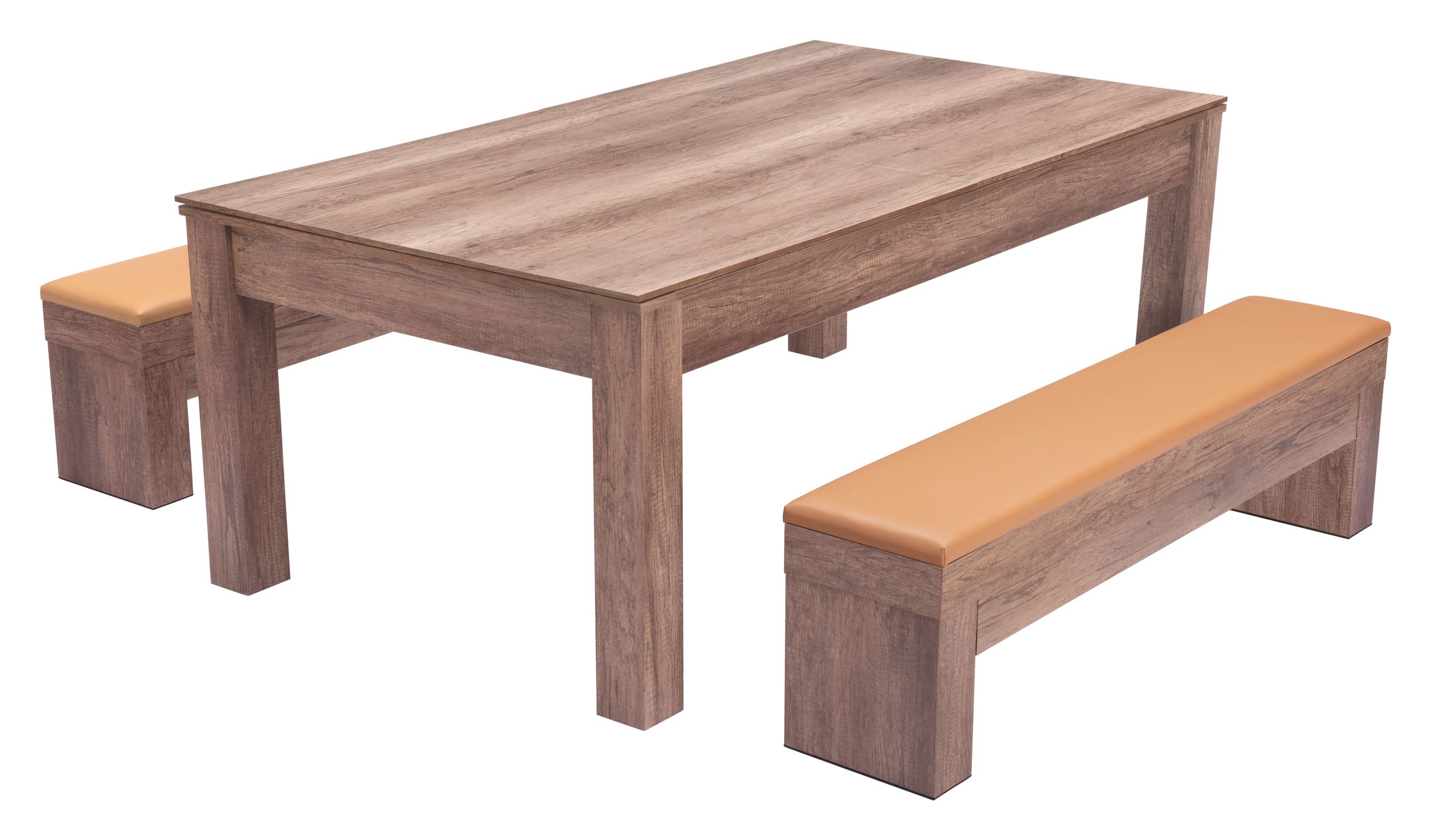 Bonker Rectangular MDF Dining/Game Table 3 in 1 