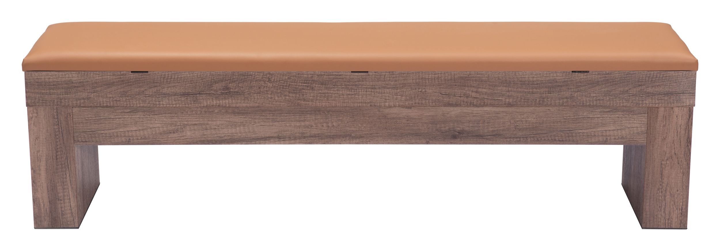 Bonker Faux Leather/MDF Storage Bench