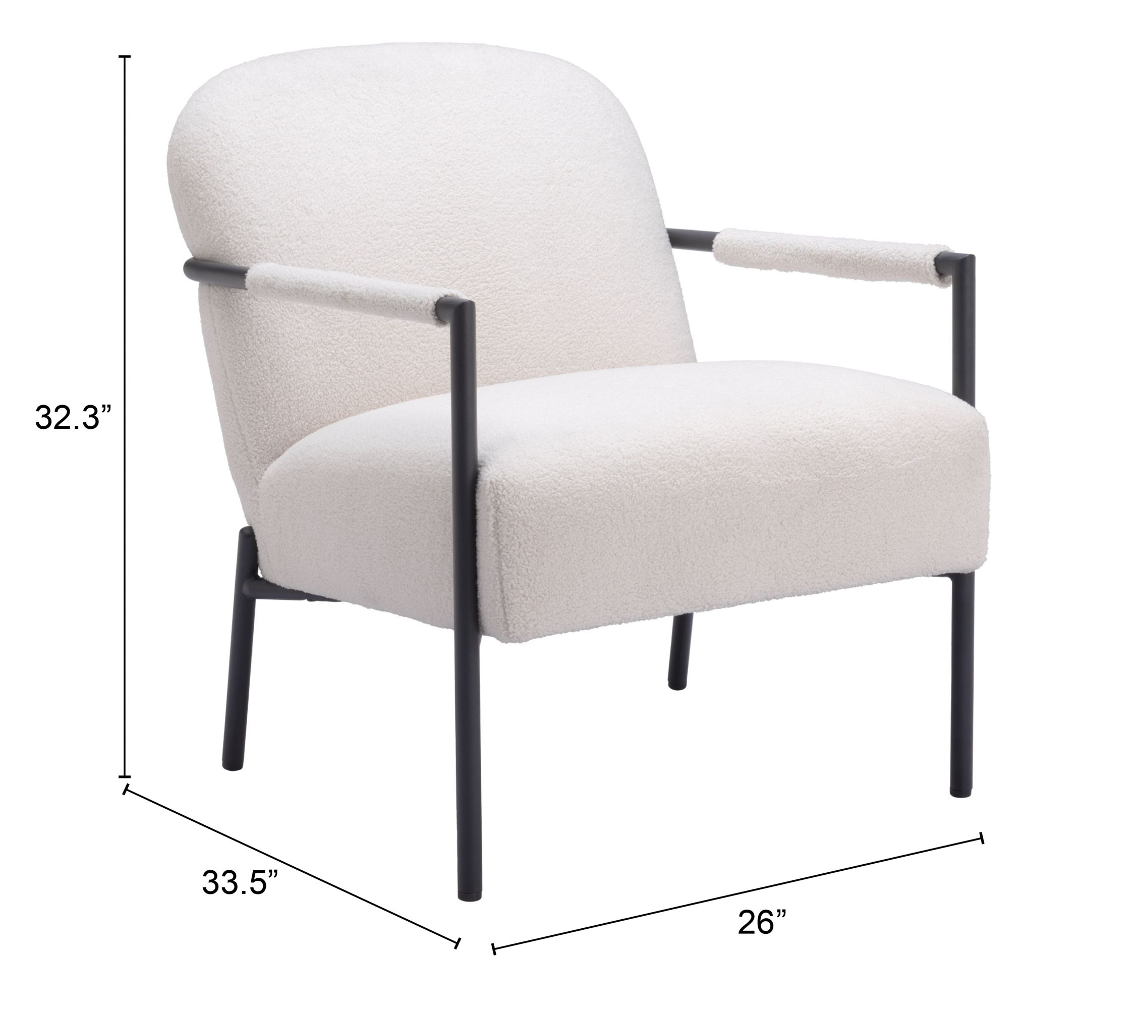 Chicago Polyester Accent Chair