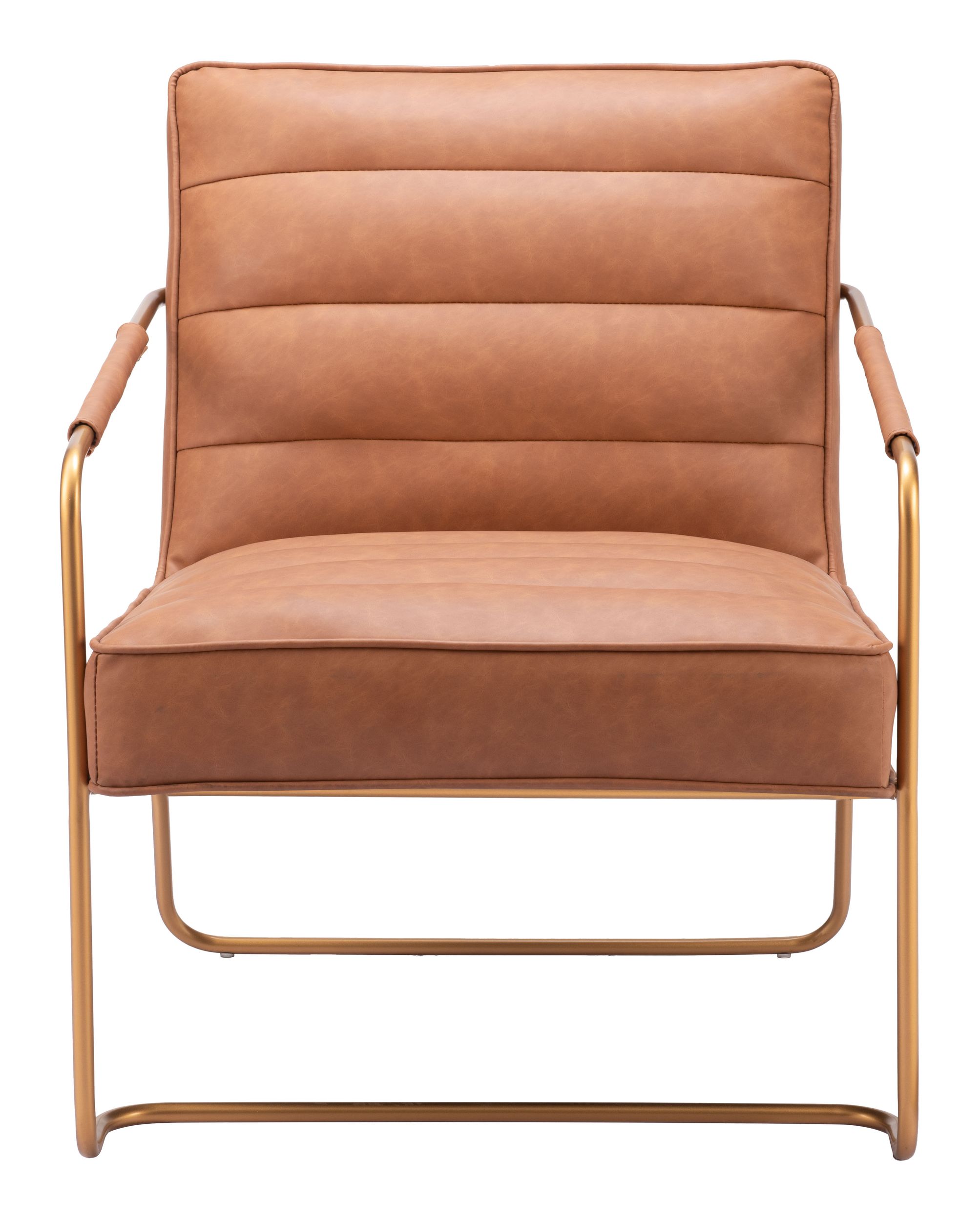 Dallas Polyurethane/Steel Accent Chair