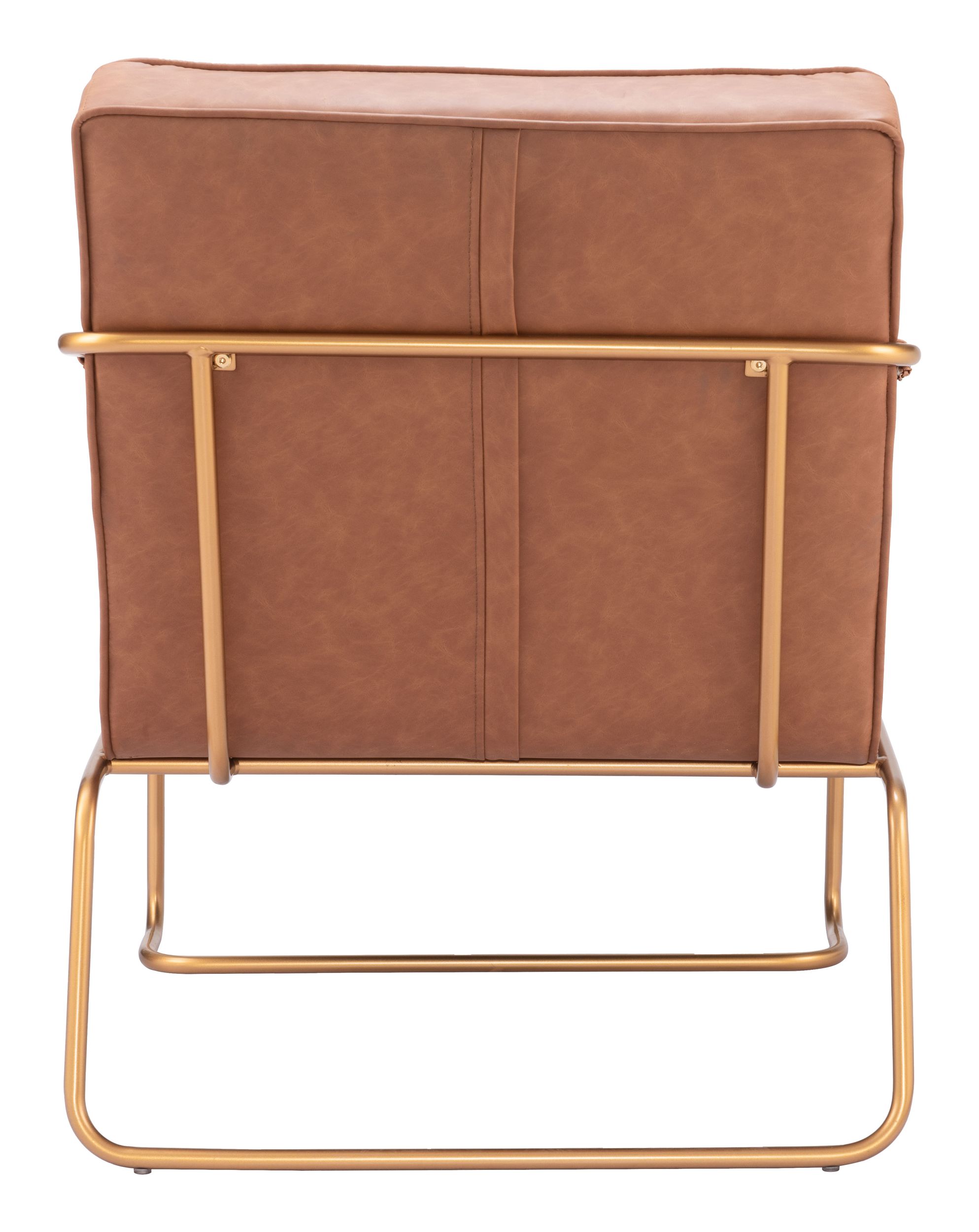 Dallas Polyurethane/Steel Accent Chair