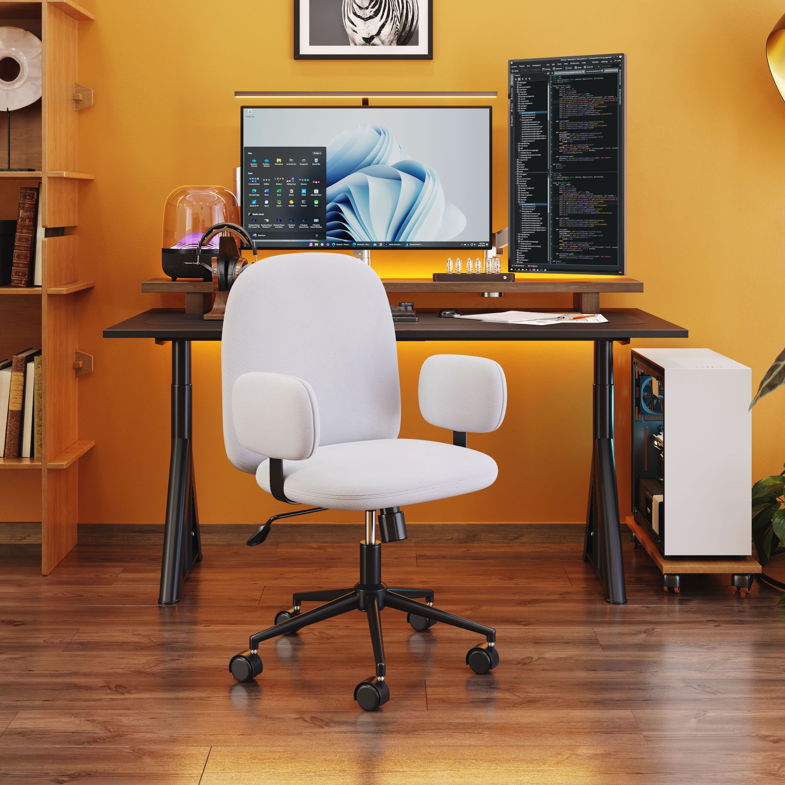 Lionel Polyester Office Chair