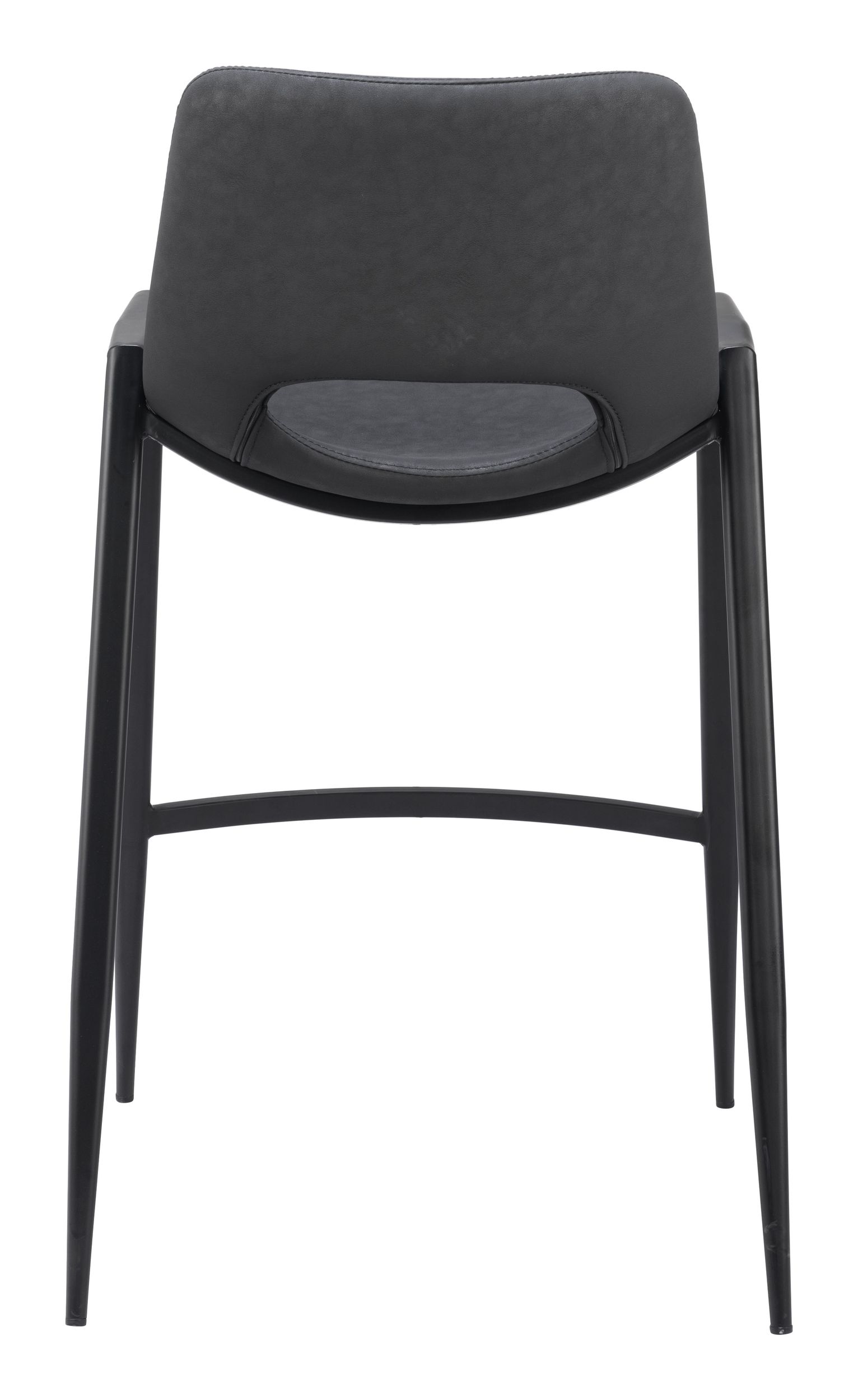 Desi Faux Leather/Steel Counter Stool