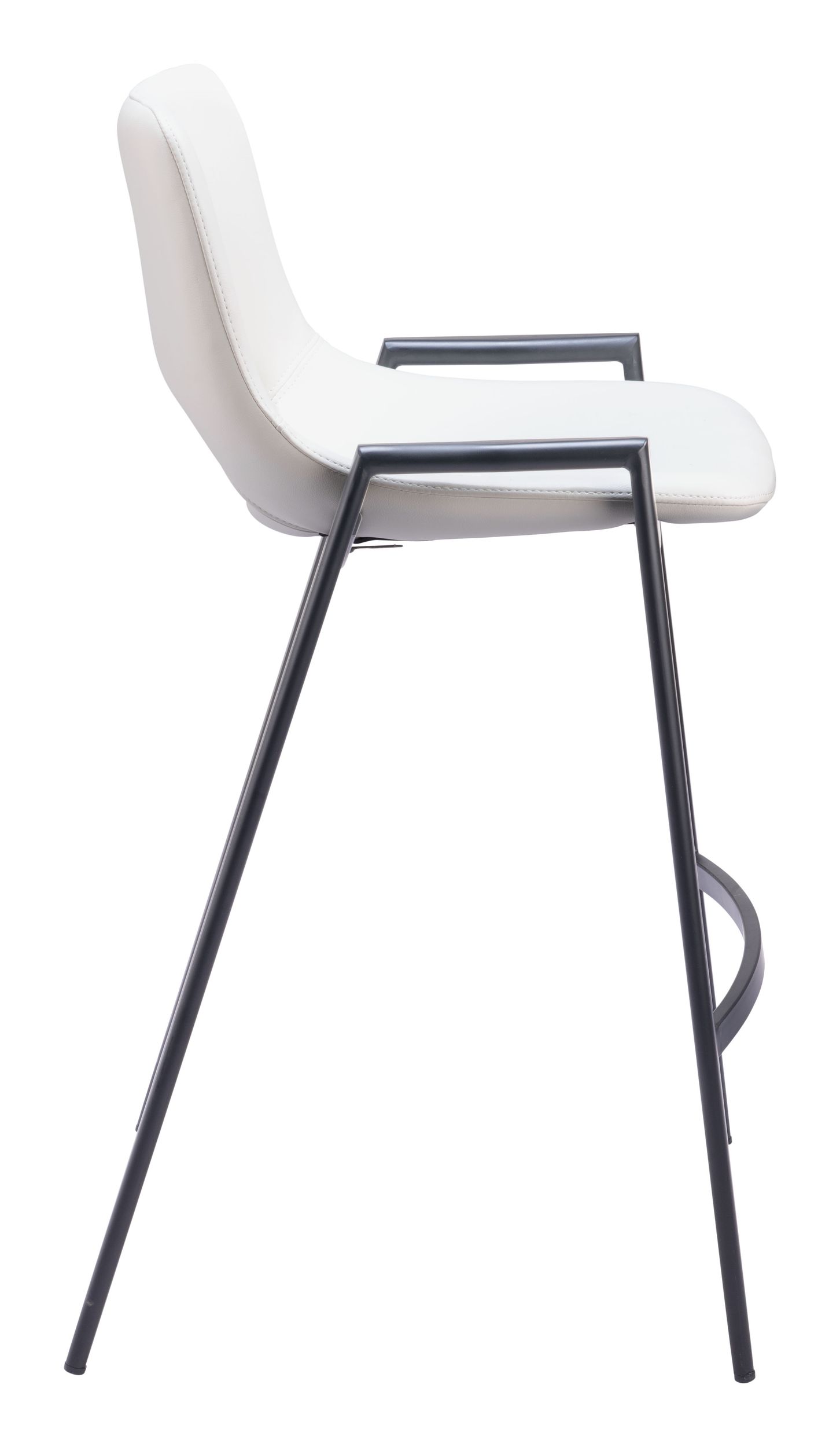 Desi Faux Leather/Steel Counter Stool