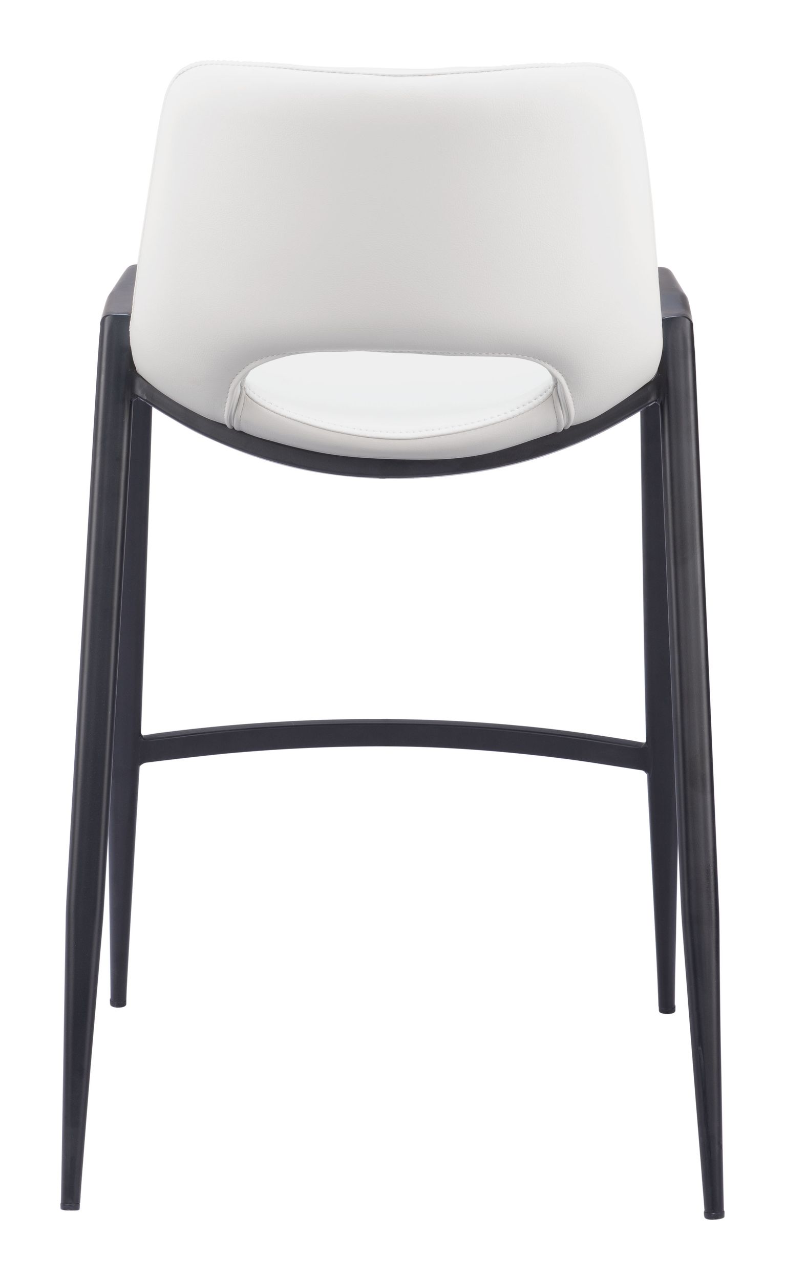 Desi Faux Leather/Steel Counter Stool