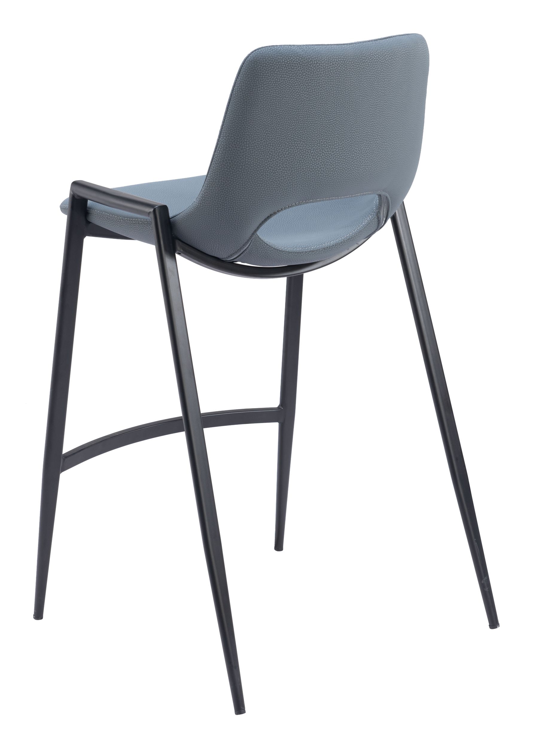 Desi Faux Leather/Steel Counter Stool