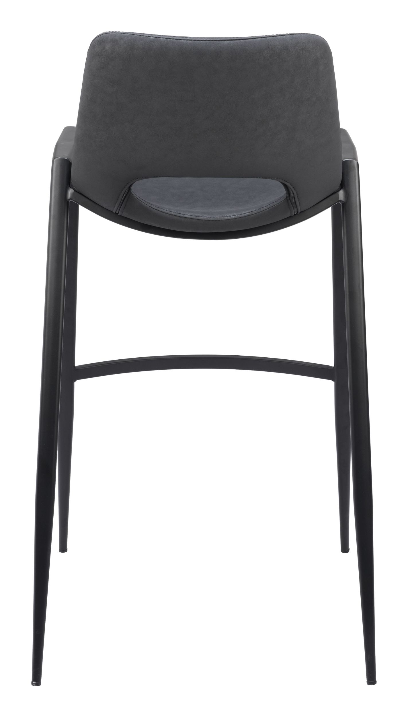 Desi Faux Leather/Steel Barstool