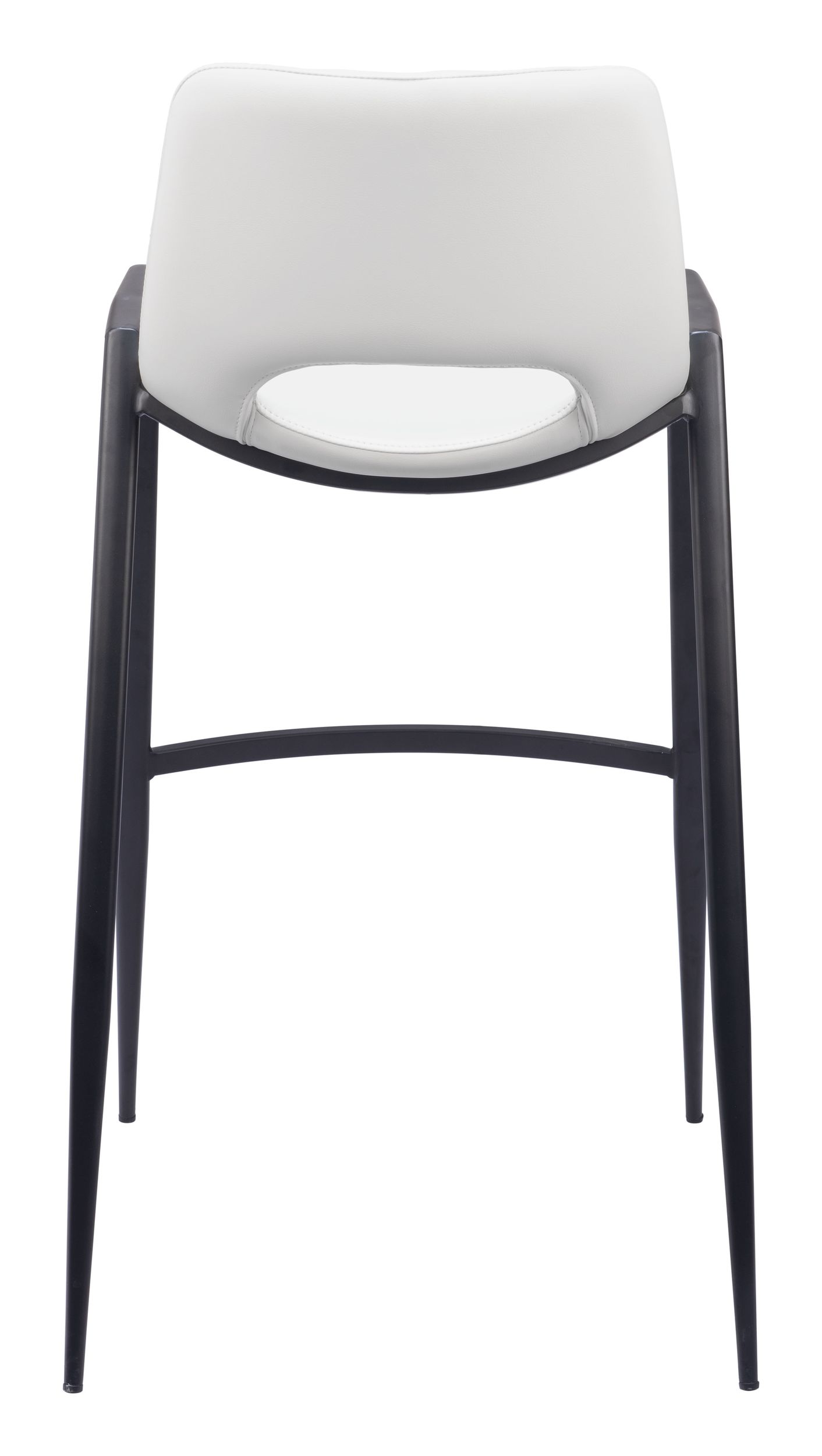 Desi Faux Leather/Steel Barstool
