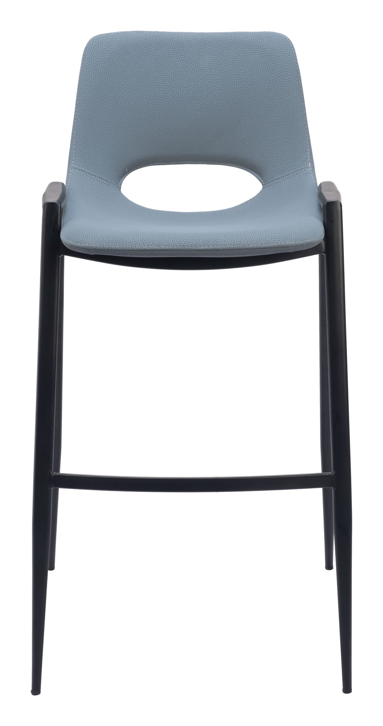 Desi Faux Leather/Steel Barstool