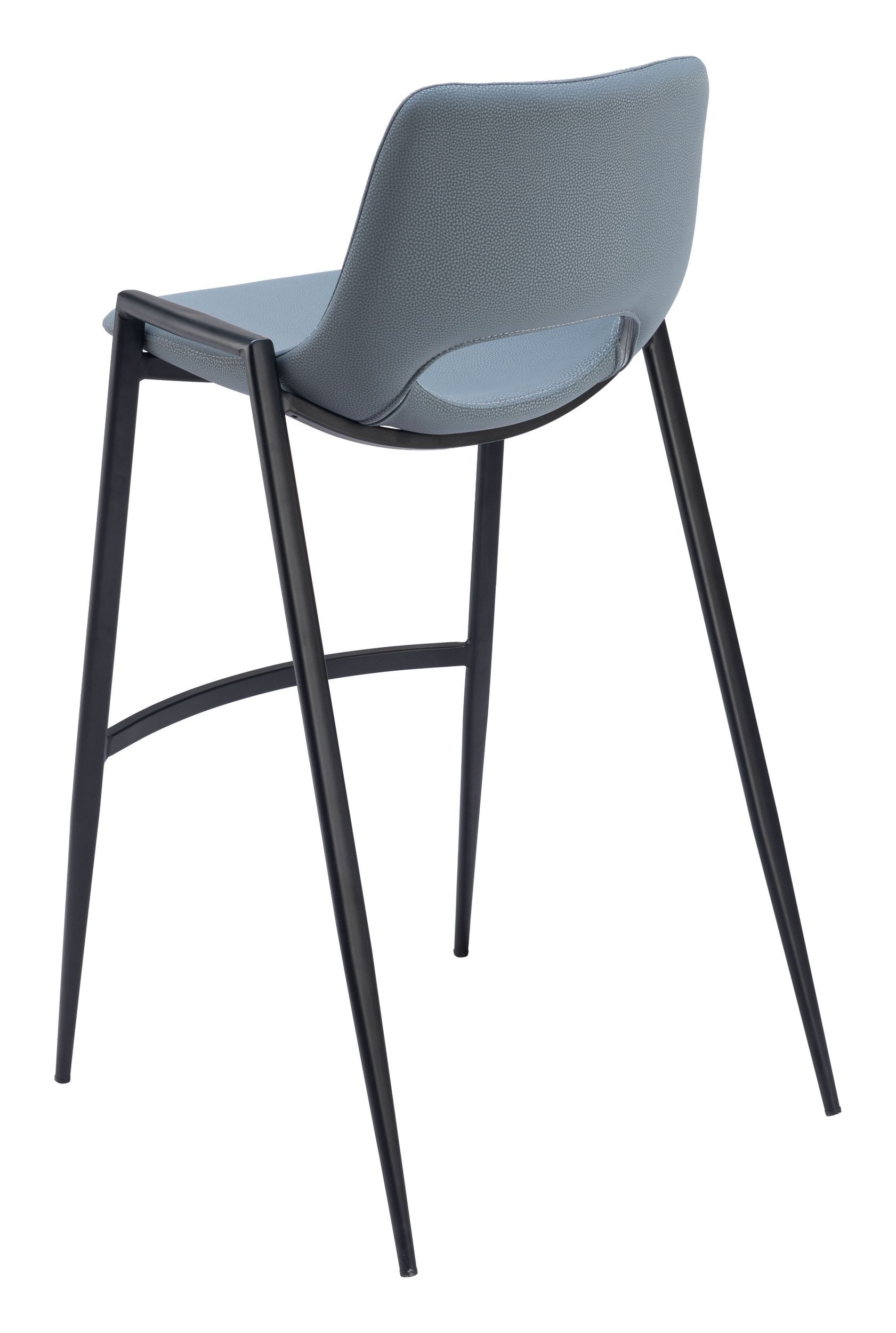Desi Faux Leather/Steel Barstool