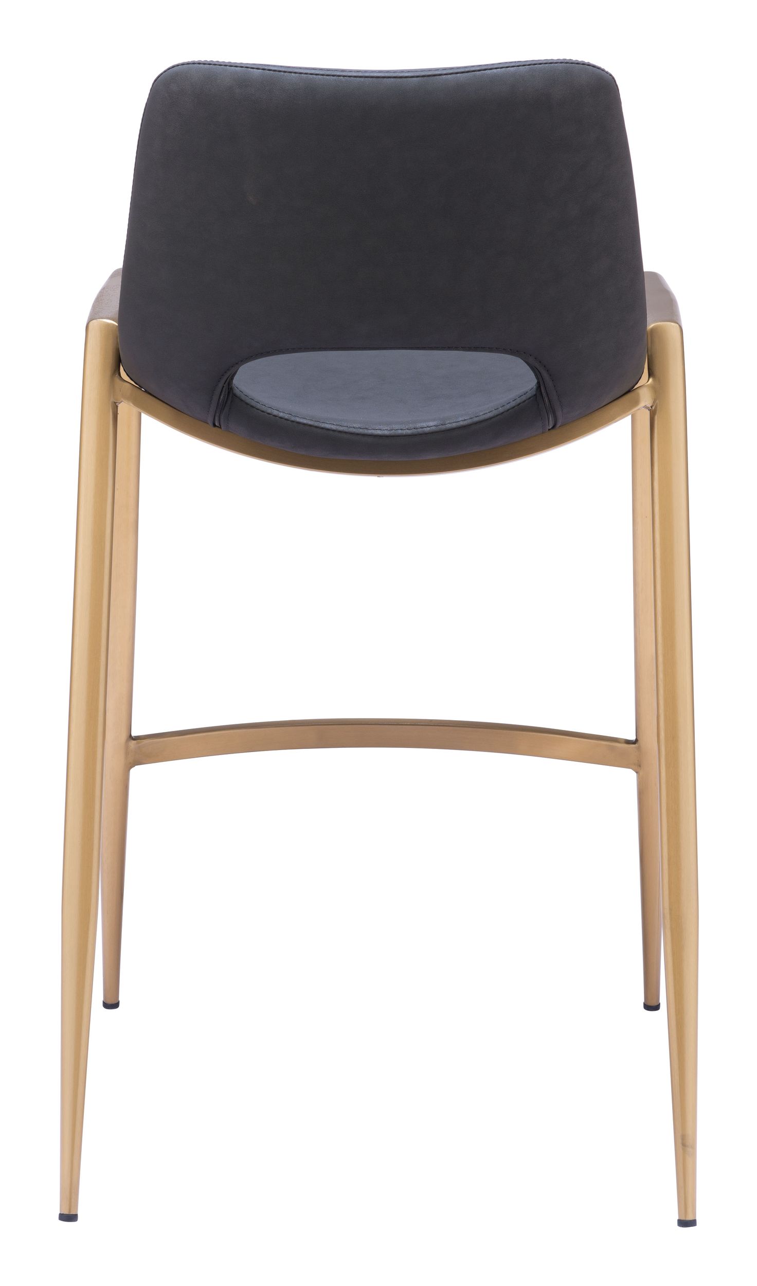 Desi Faux Leather/Steel Counter Stool