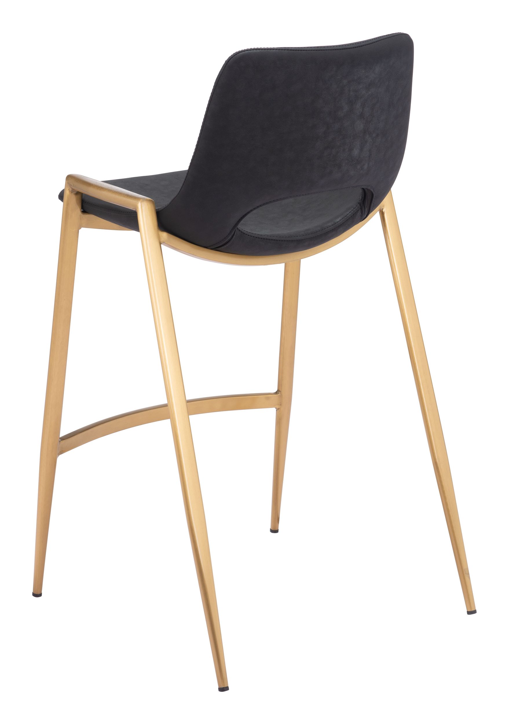 Desi Faux Leather/Steel Counter Stool