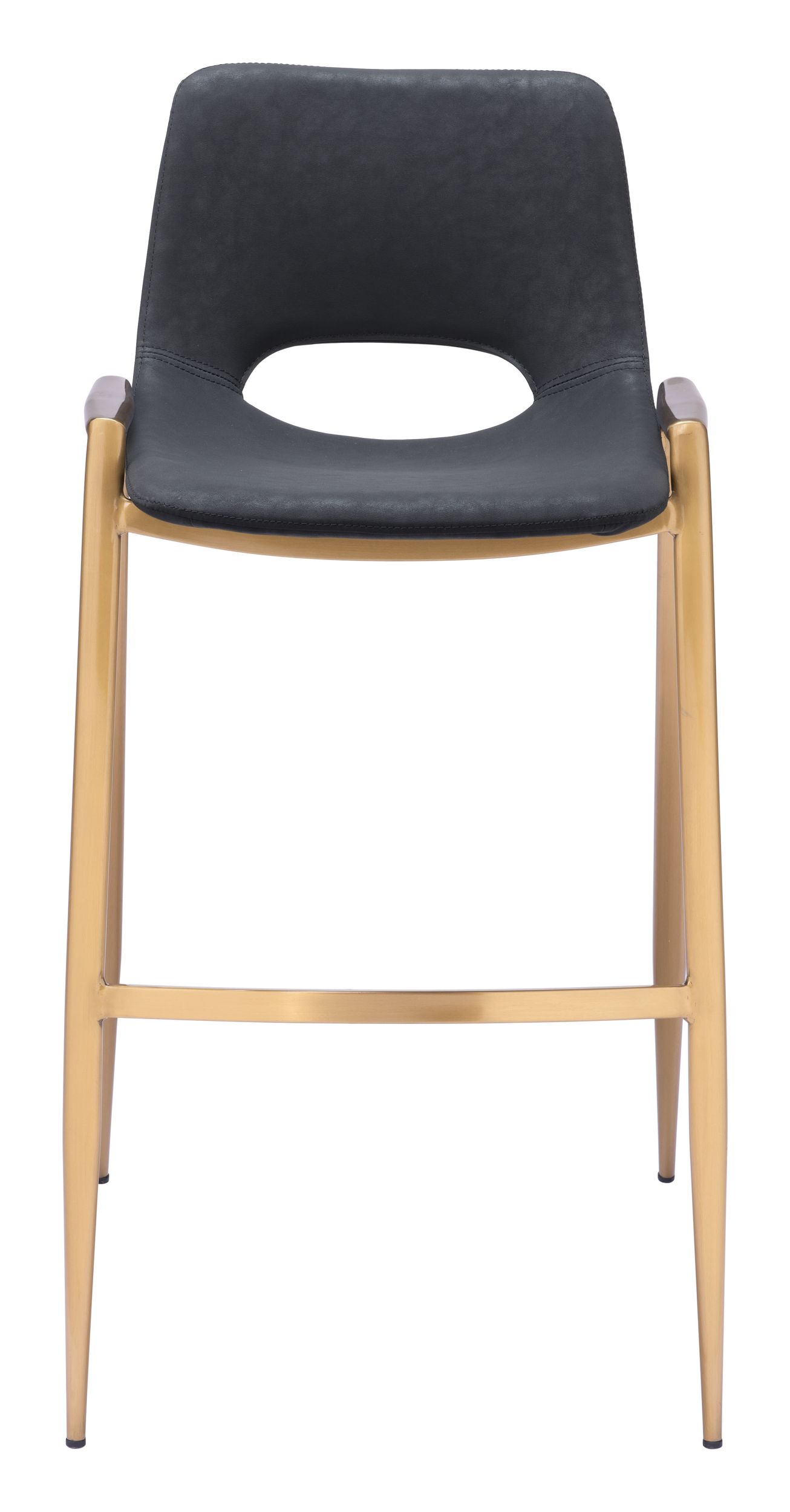 Desi Faux Leather/Steel Barstool