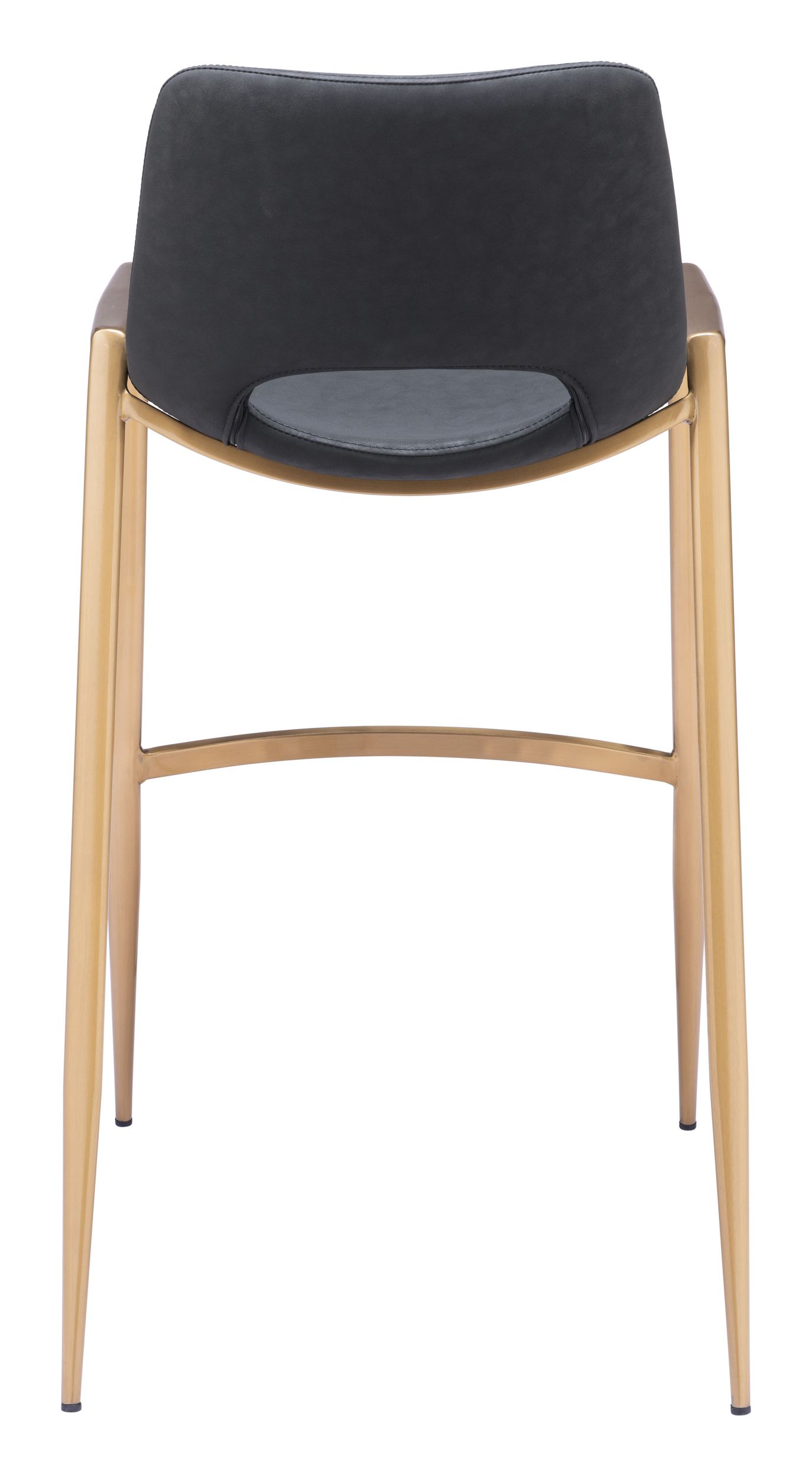 Desi Faux Leather/Steel Barstool