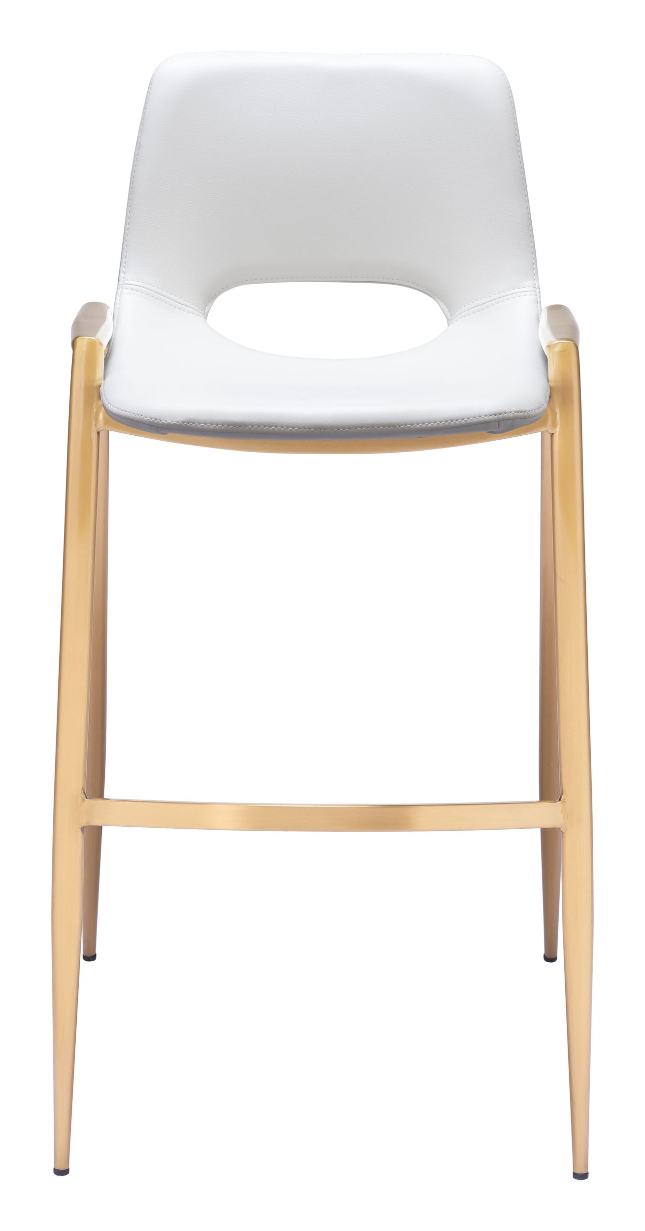 Desi Faux Leather/Steel Barstool