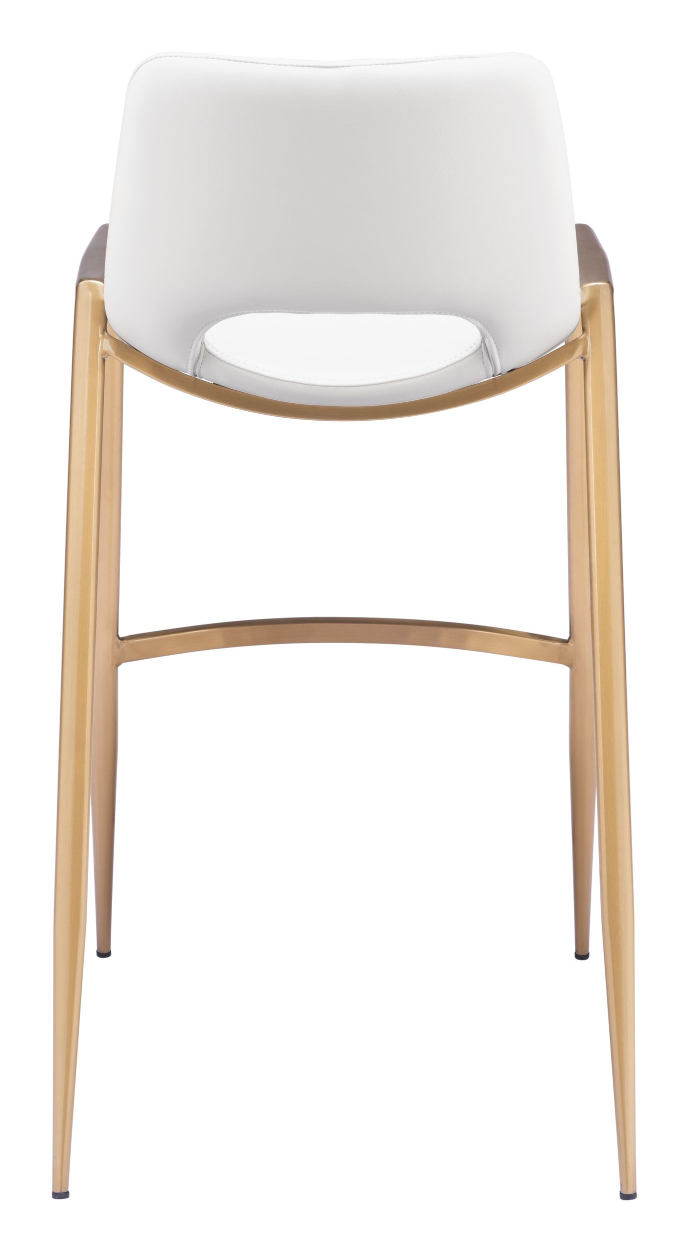 Desi Faux Leather/Steel Barstool