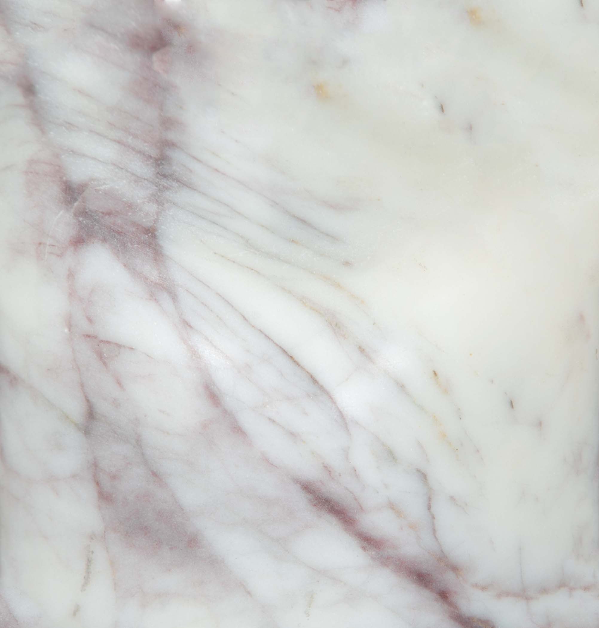 Will Round Iron/Marble Side Table