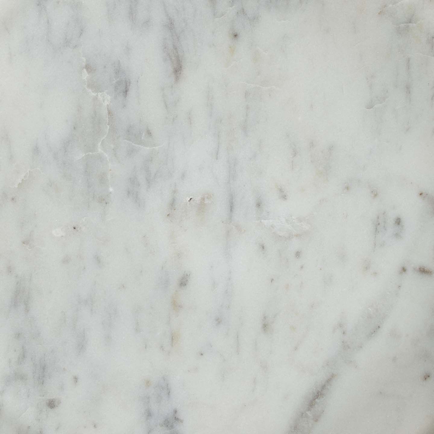 Johan Round Marble/Iron Side Table