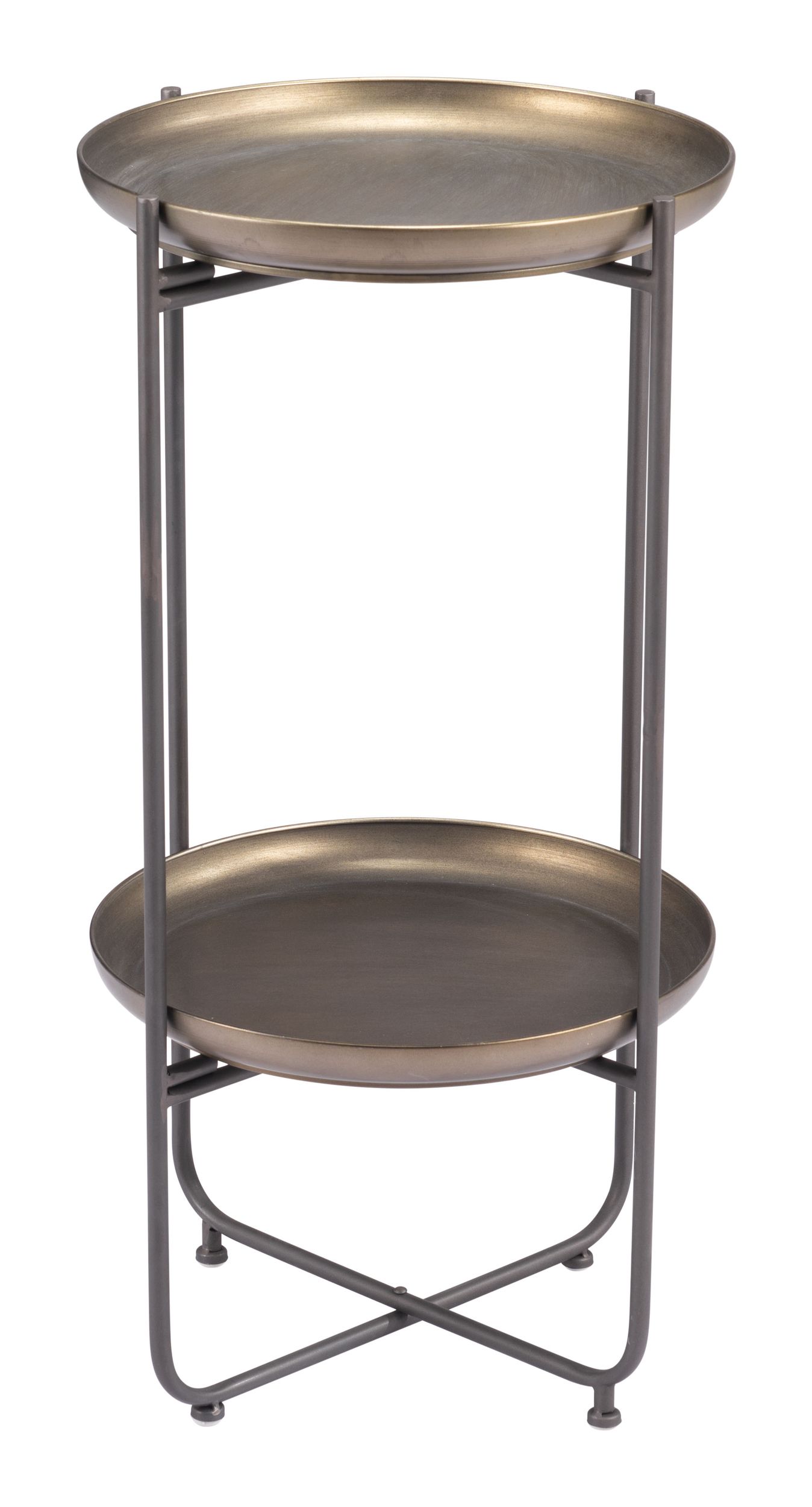 Bronson Steel Accent Table