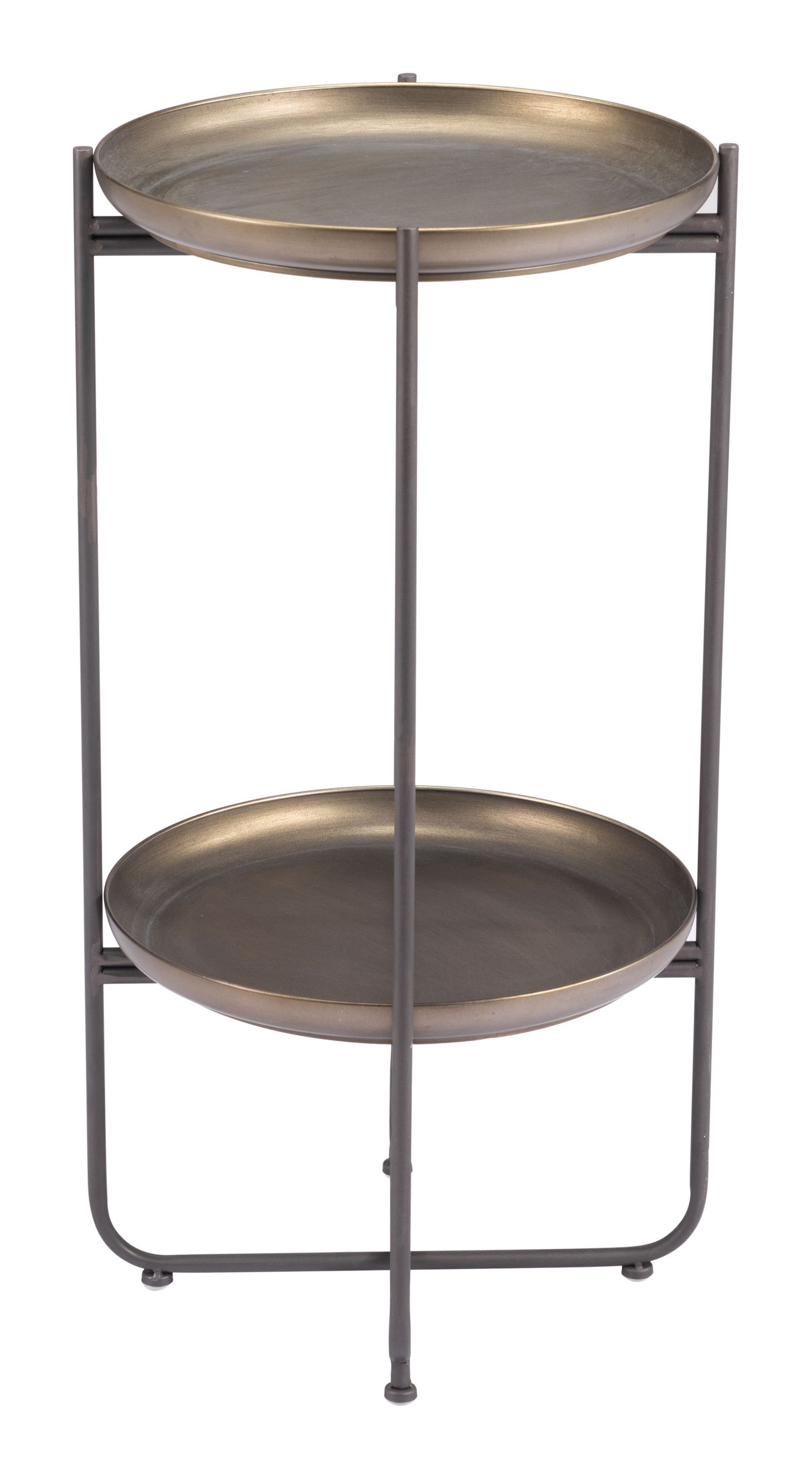 Bronson Steel Accent Table