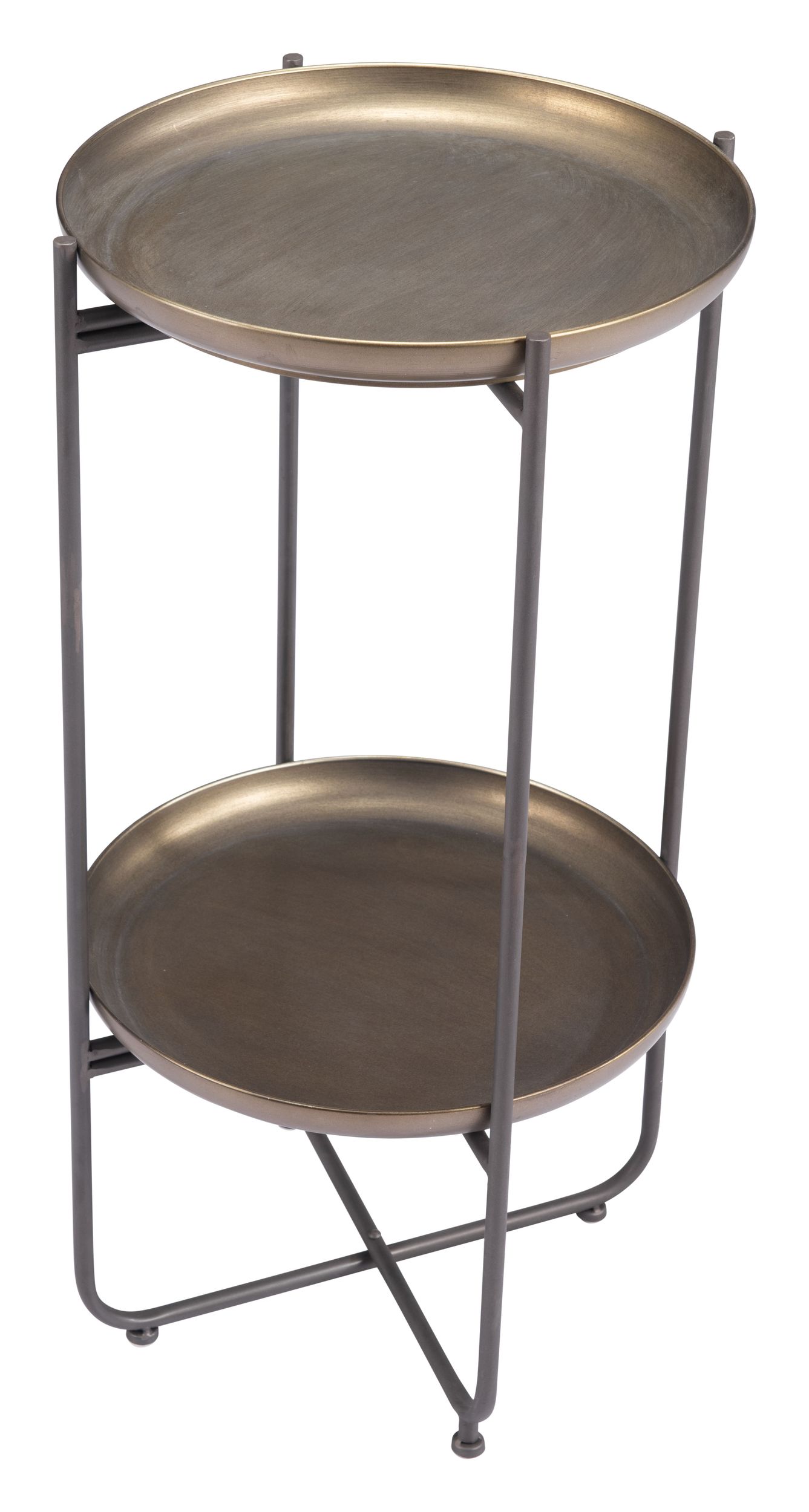 Bronson Steel Accent Table