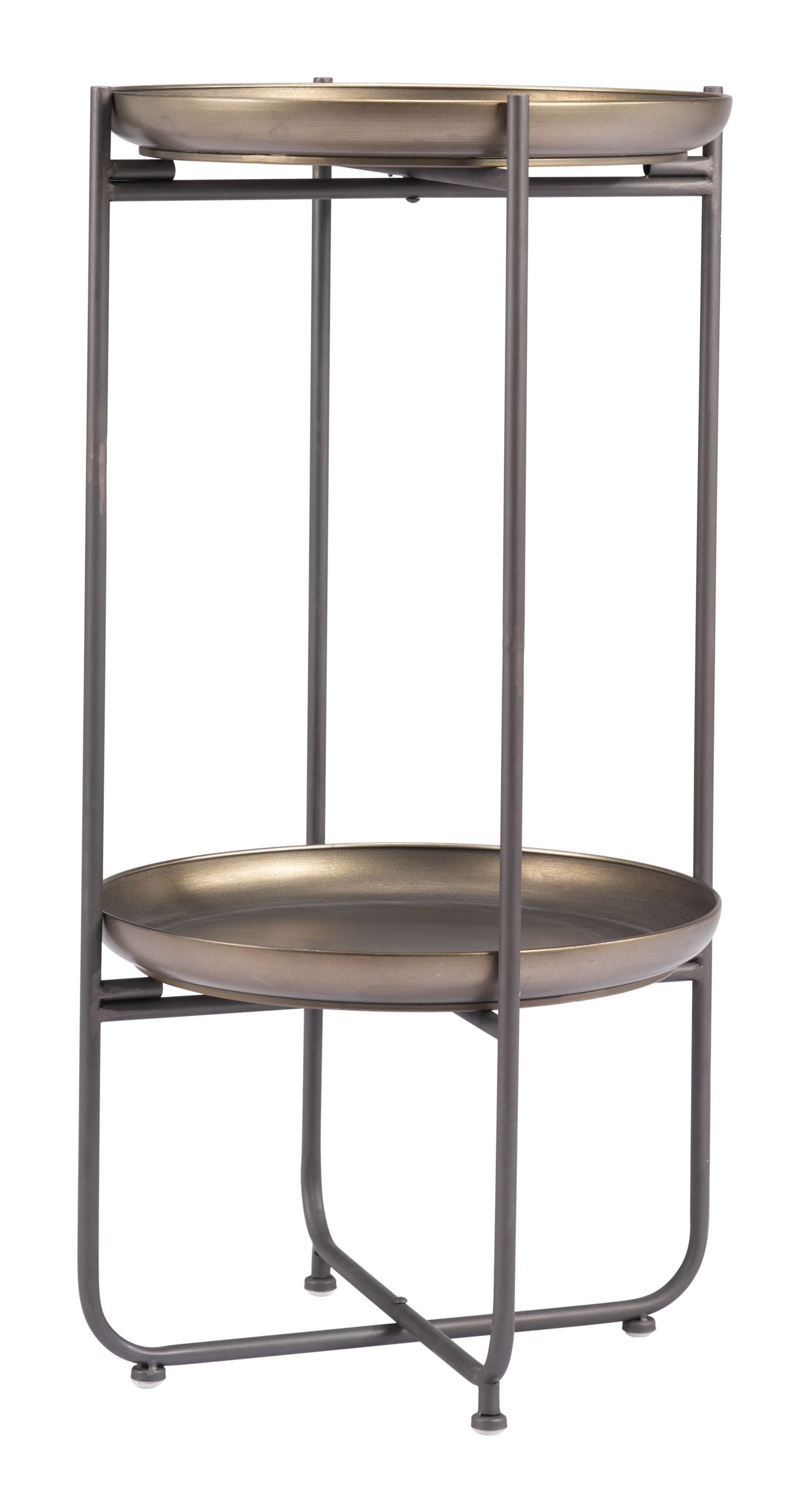 Bronson Steel Accent Table