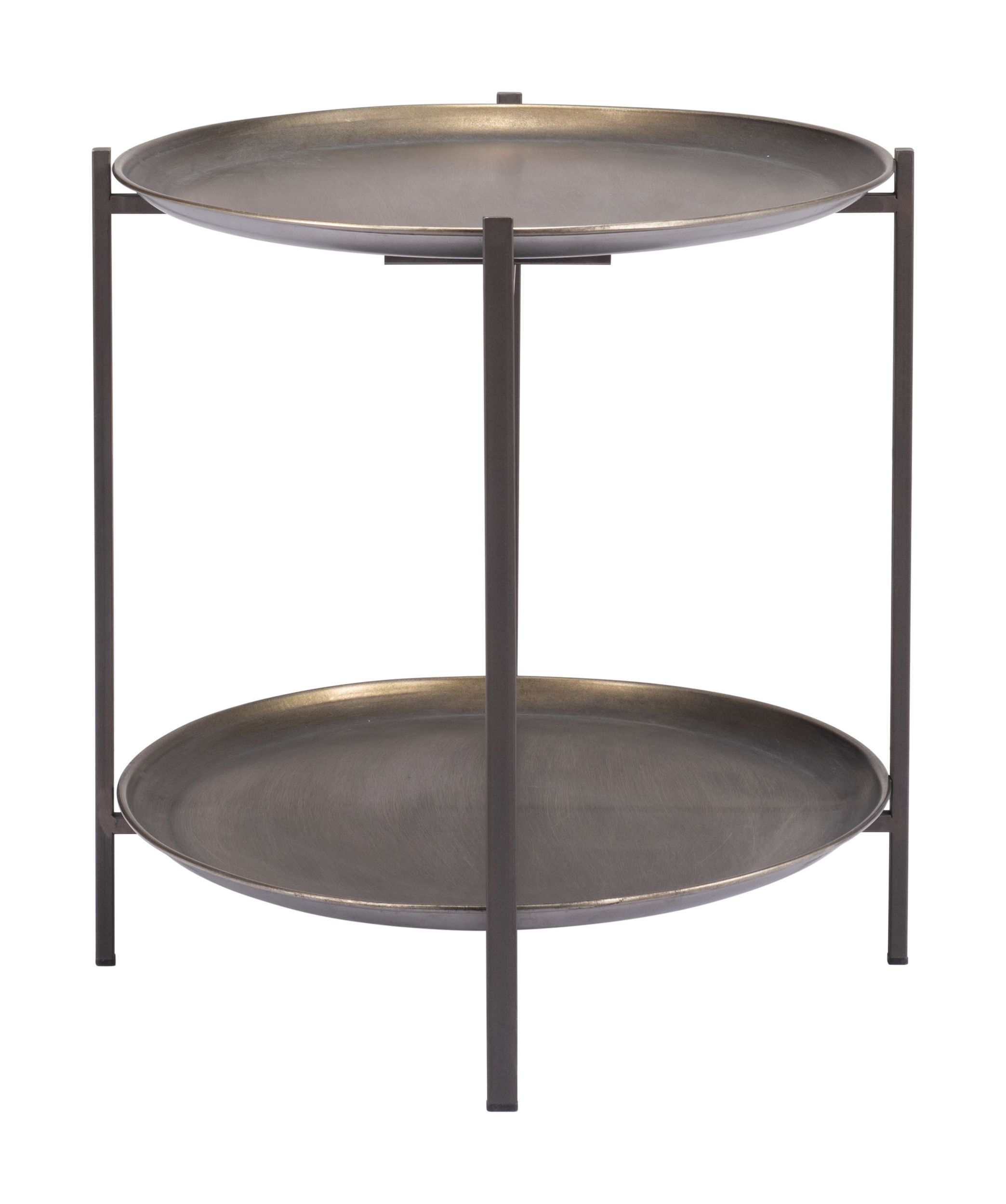 Bronson Oval Steel Coffee Table