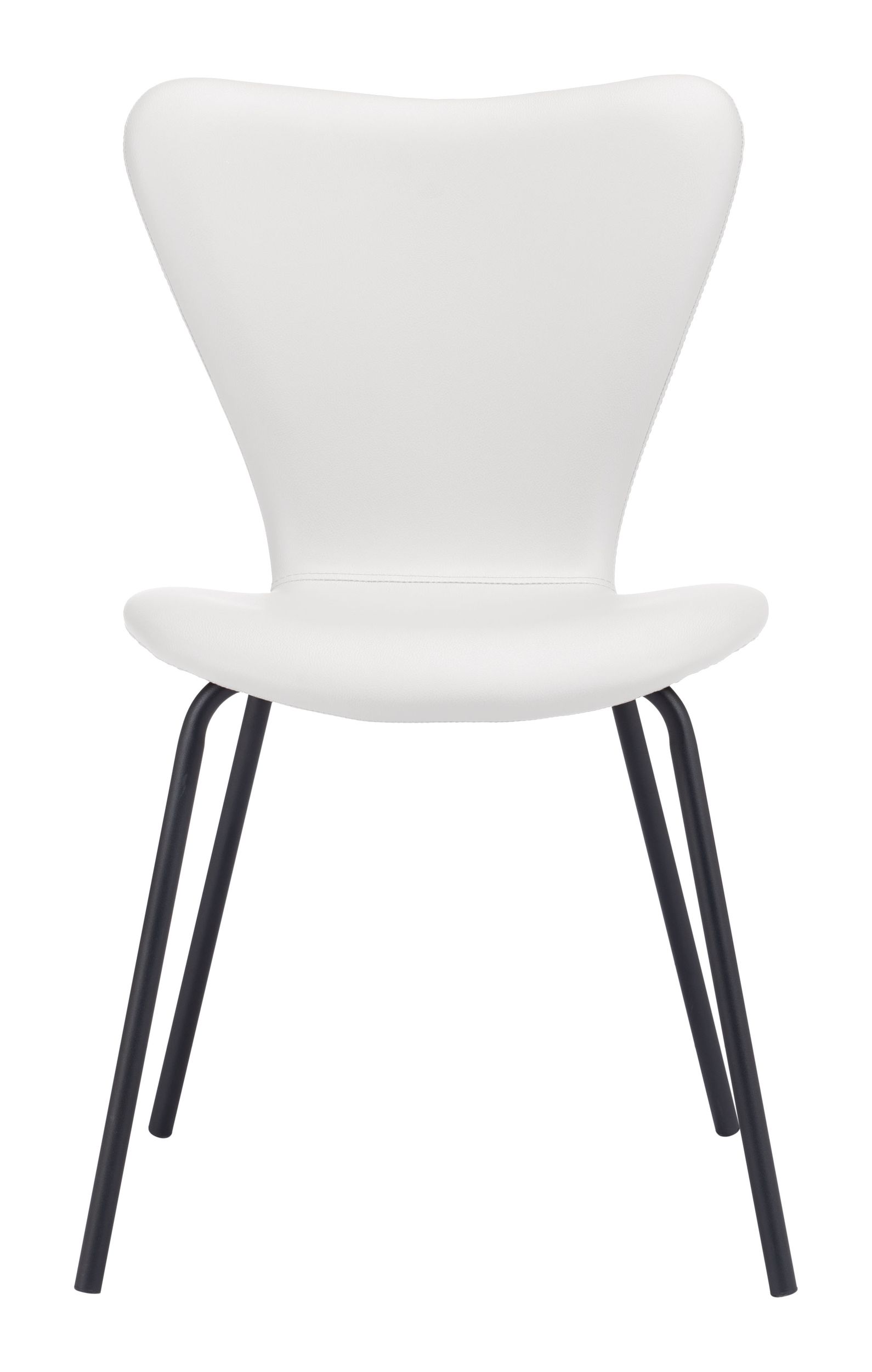Torlo Faux Leather/Steel Dining Chair