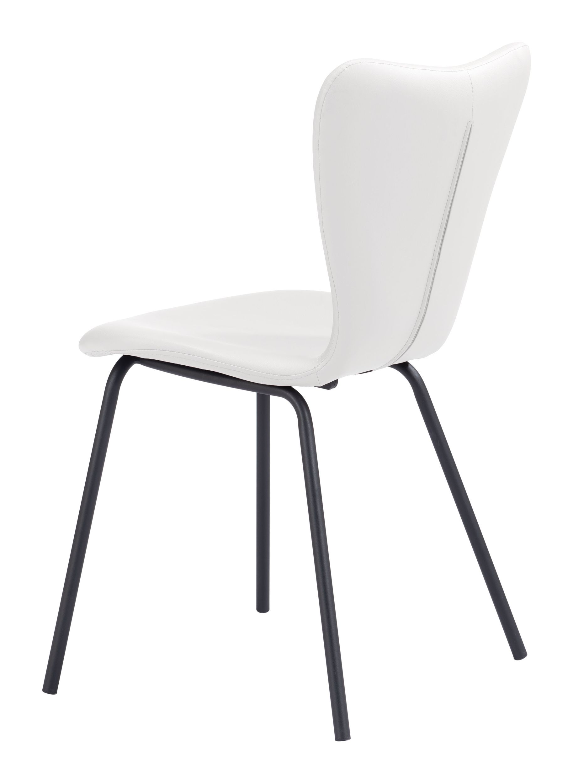Torlo Faux Leather/Steel Dining Chair