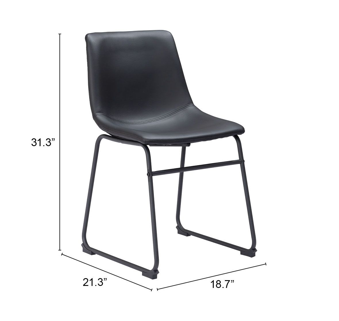 Smart Upholstery/Steel Dining Chair
