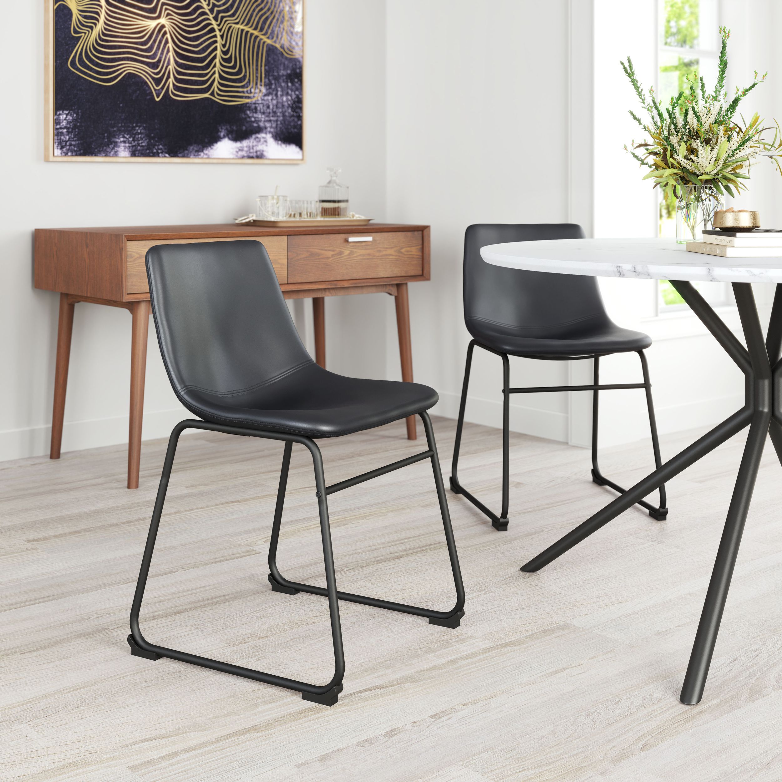 Smart Upholstery/Steel Dining Chair
