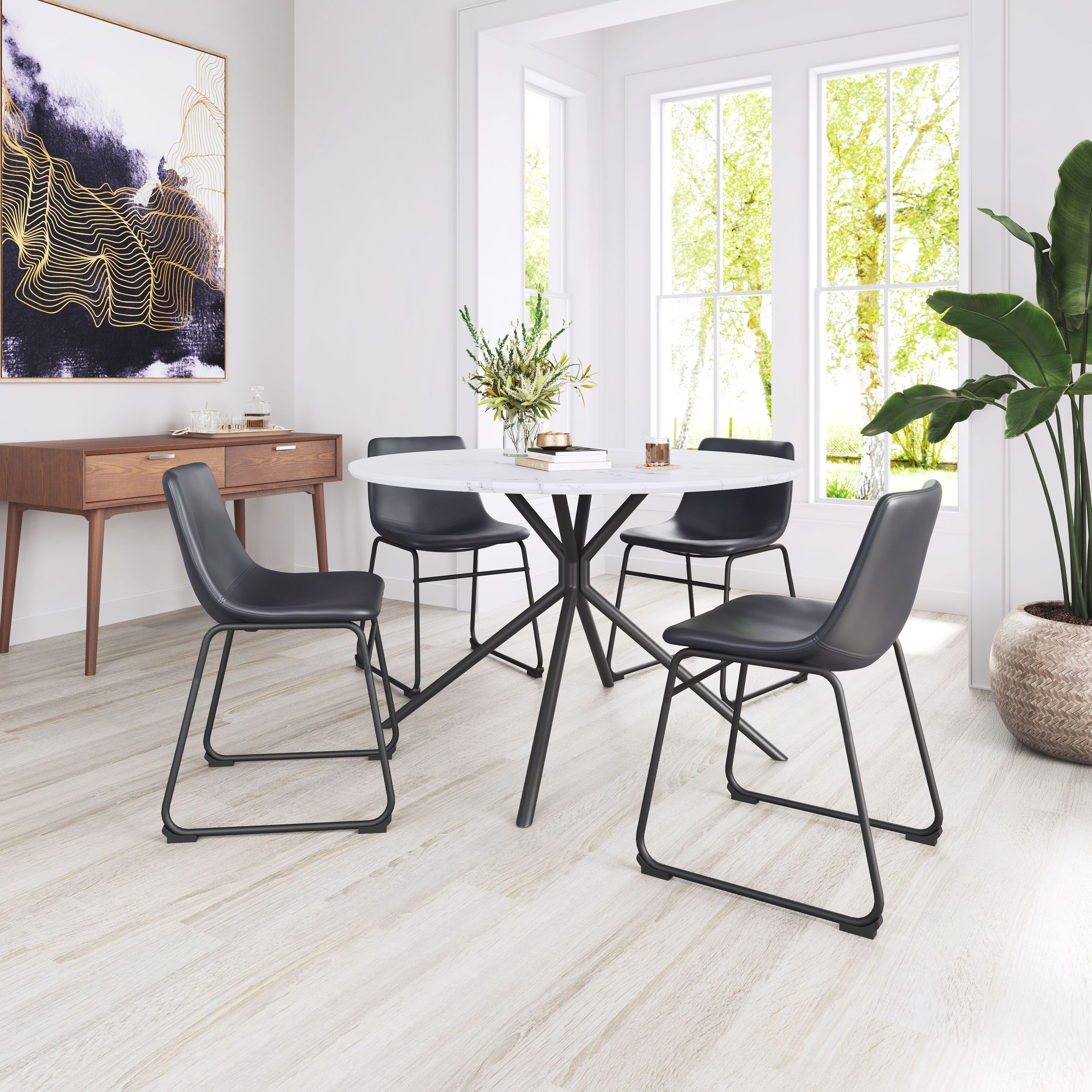 Smart Upholstery/Steel Dining Chair