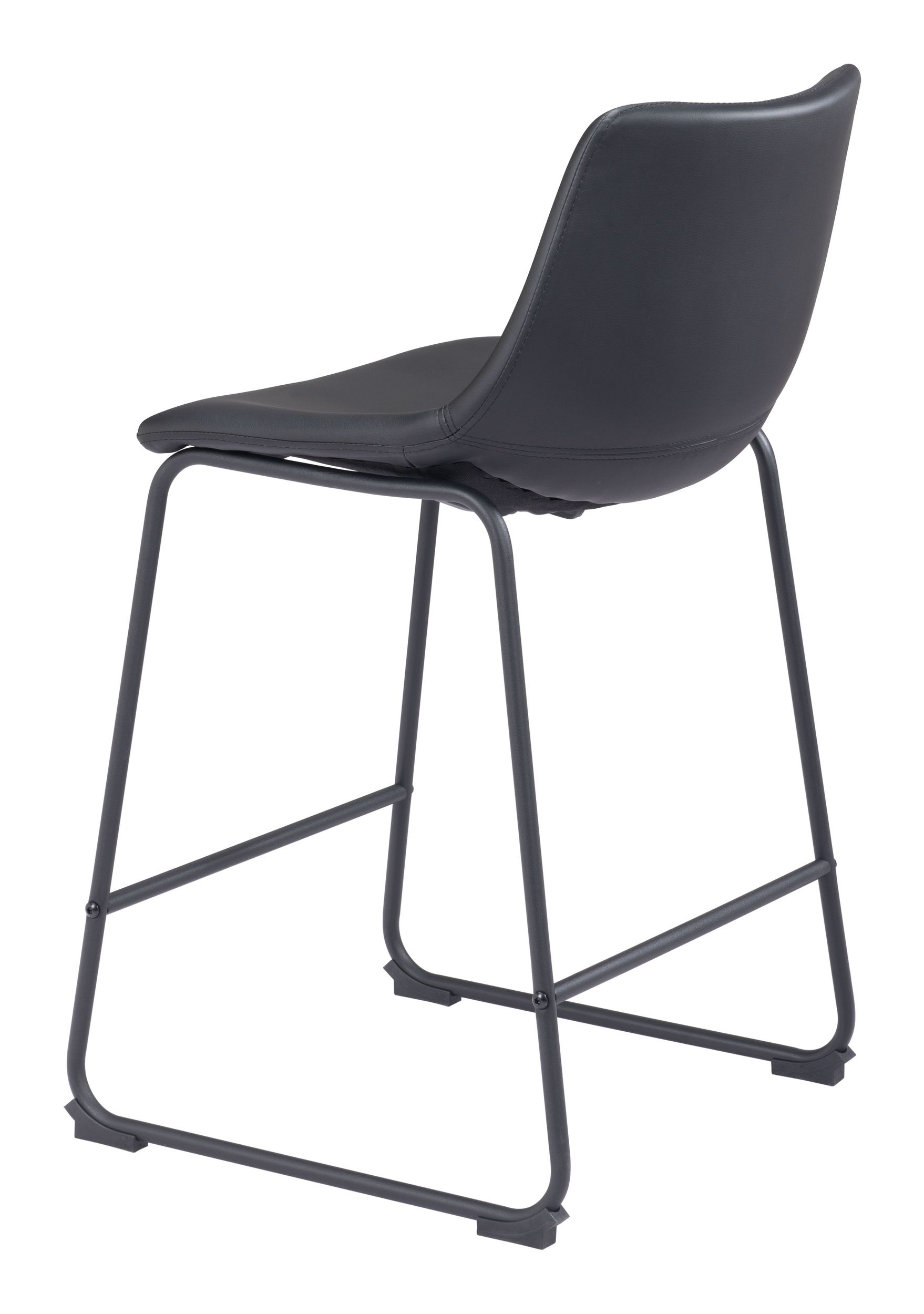 Smart Faux Leather/Steel Counter Stool