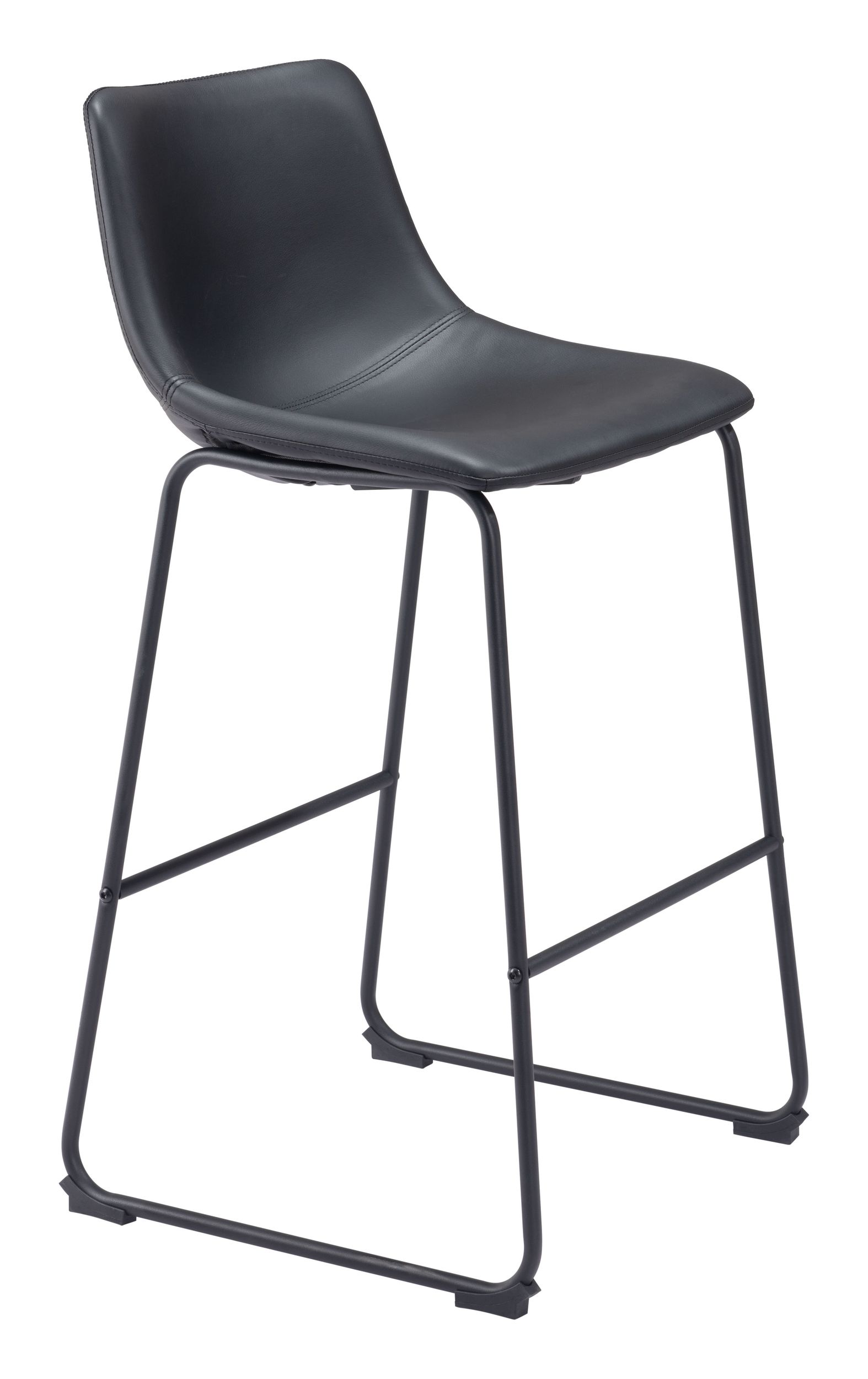 Smart Faux Leather/Steel Barstool