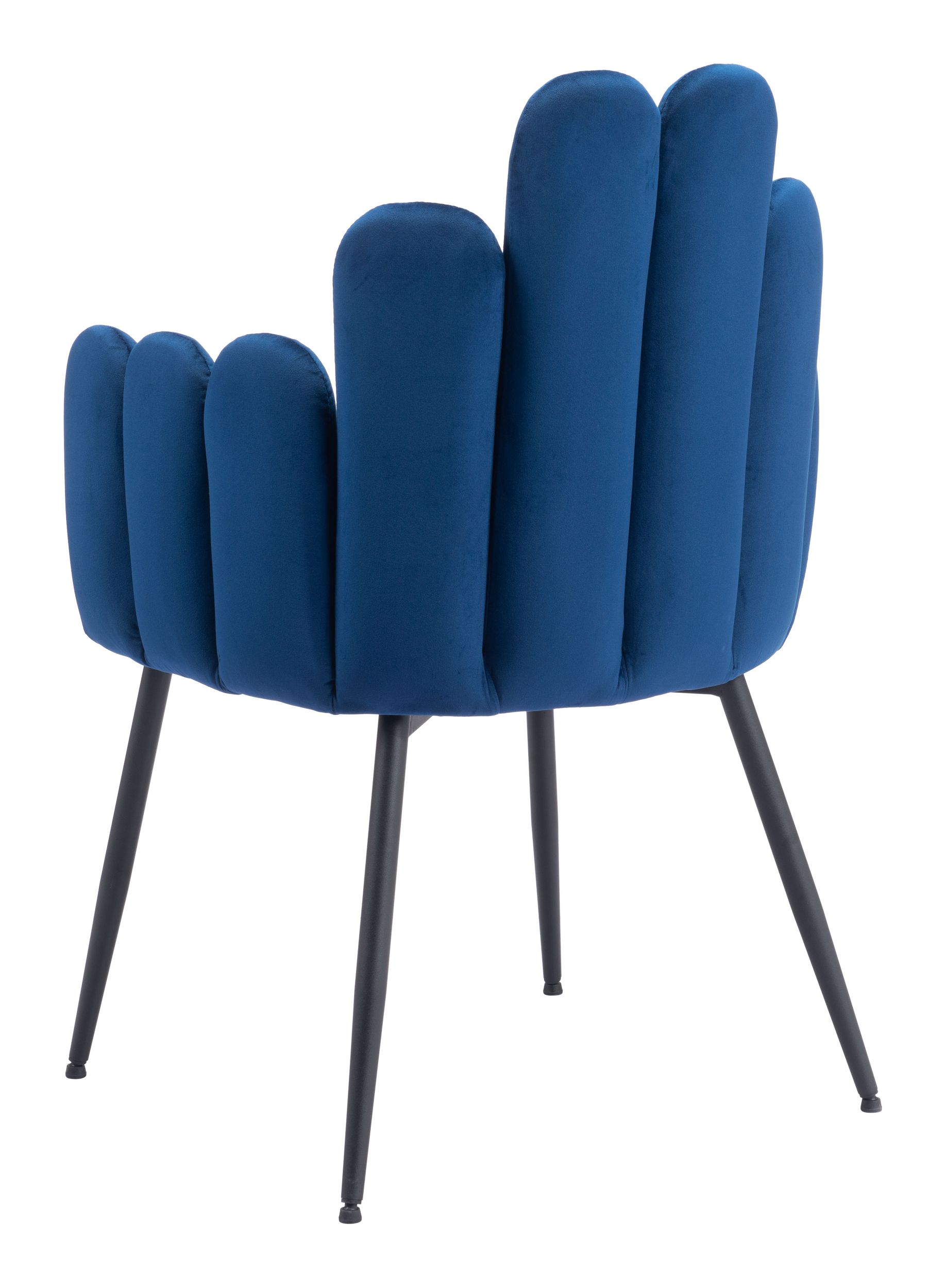 Noosa Velvet/Steel Dining Chair
