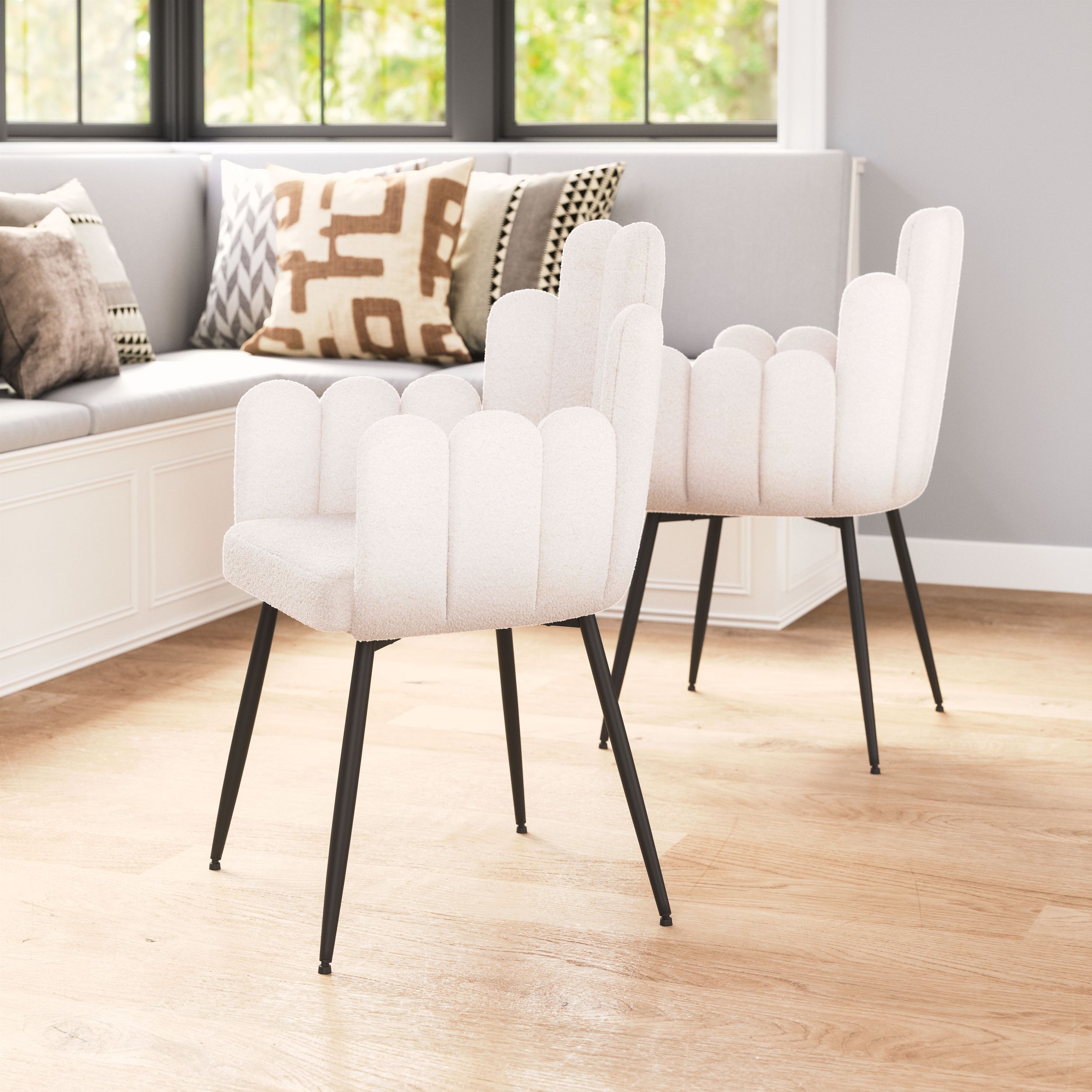 Noosa Polyester/Steel Dining Chair