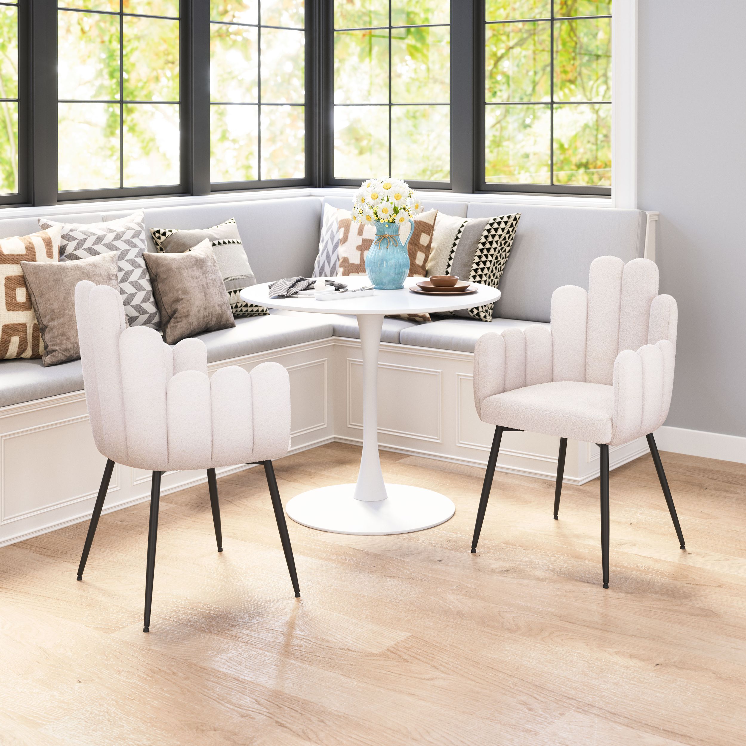 Noosa Polyester/Steel Dining Chair