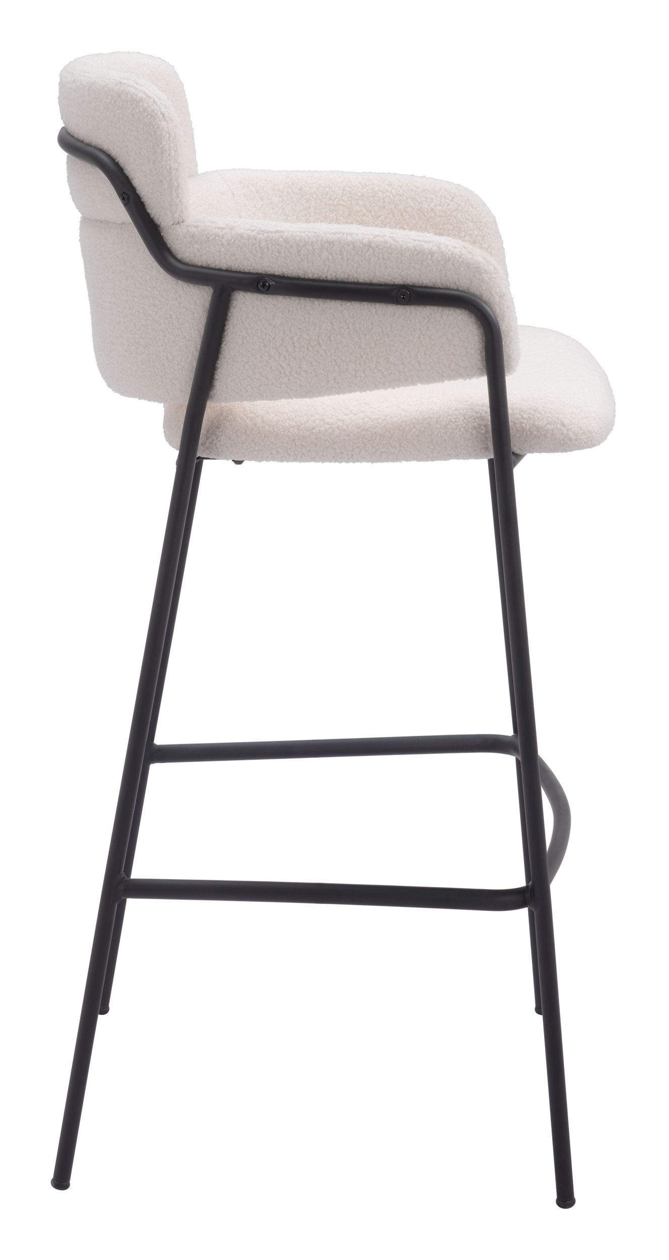 Marcel Polyester/Steel Barstool