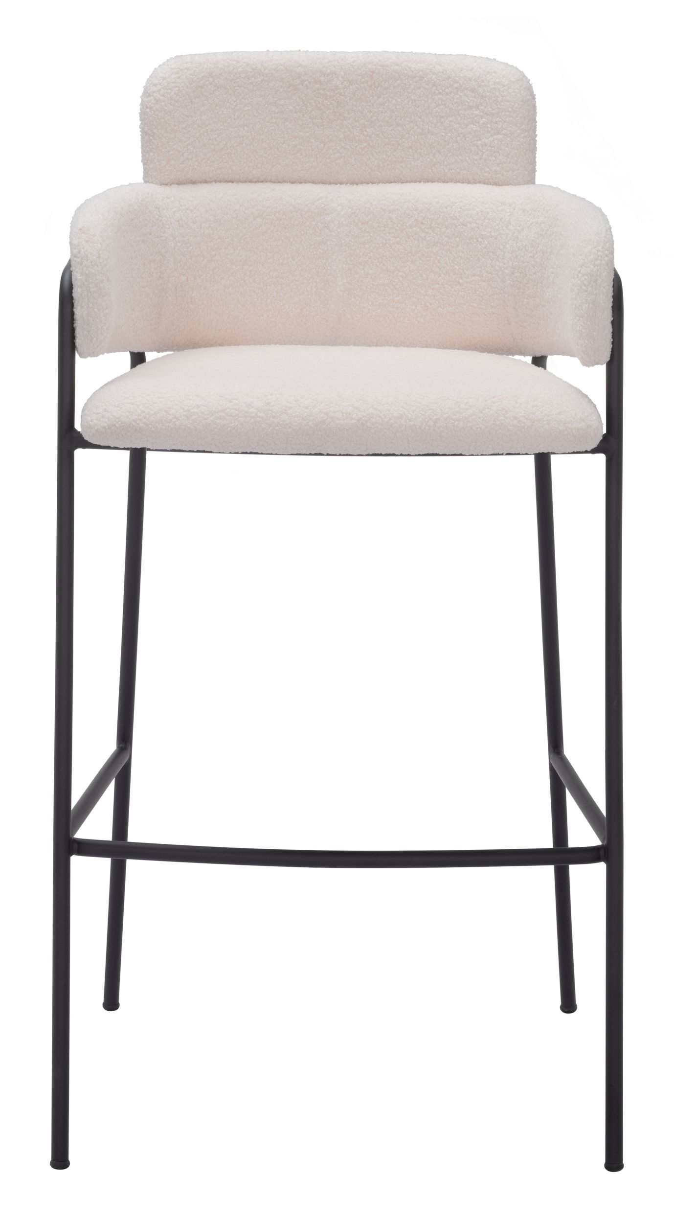 Marcel Polyester/Steel Barstool