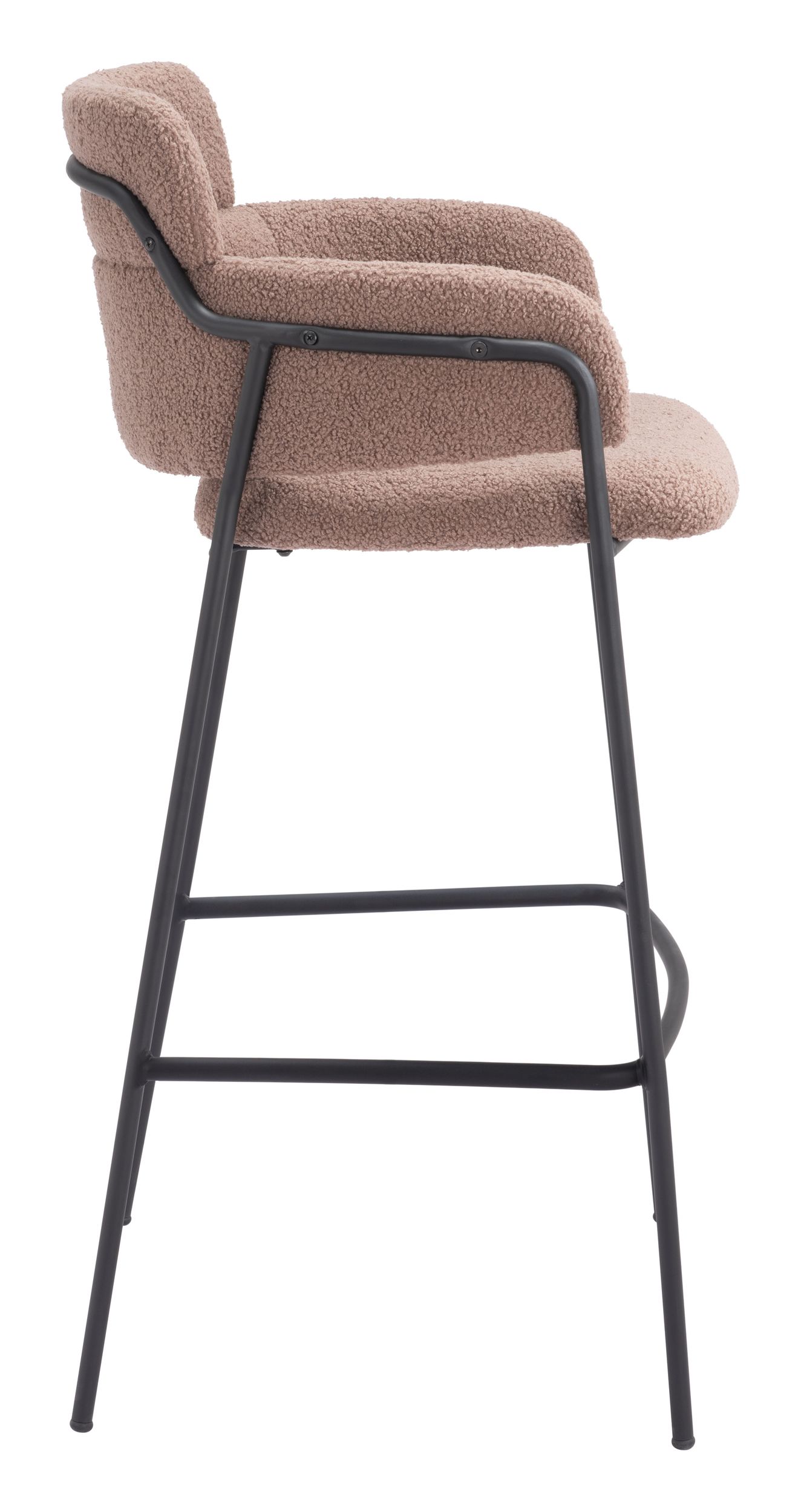 Marcel Polyester/Steel Barstool