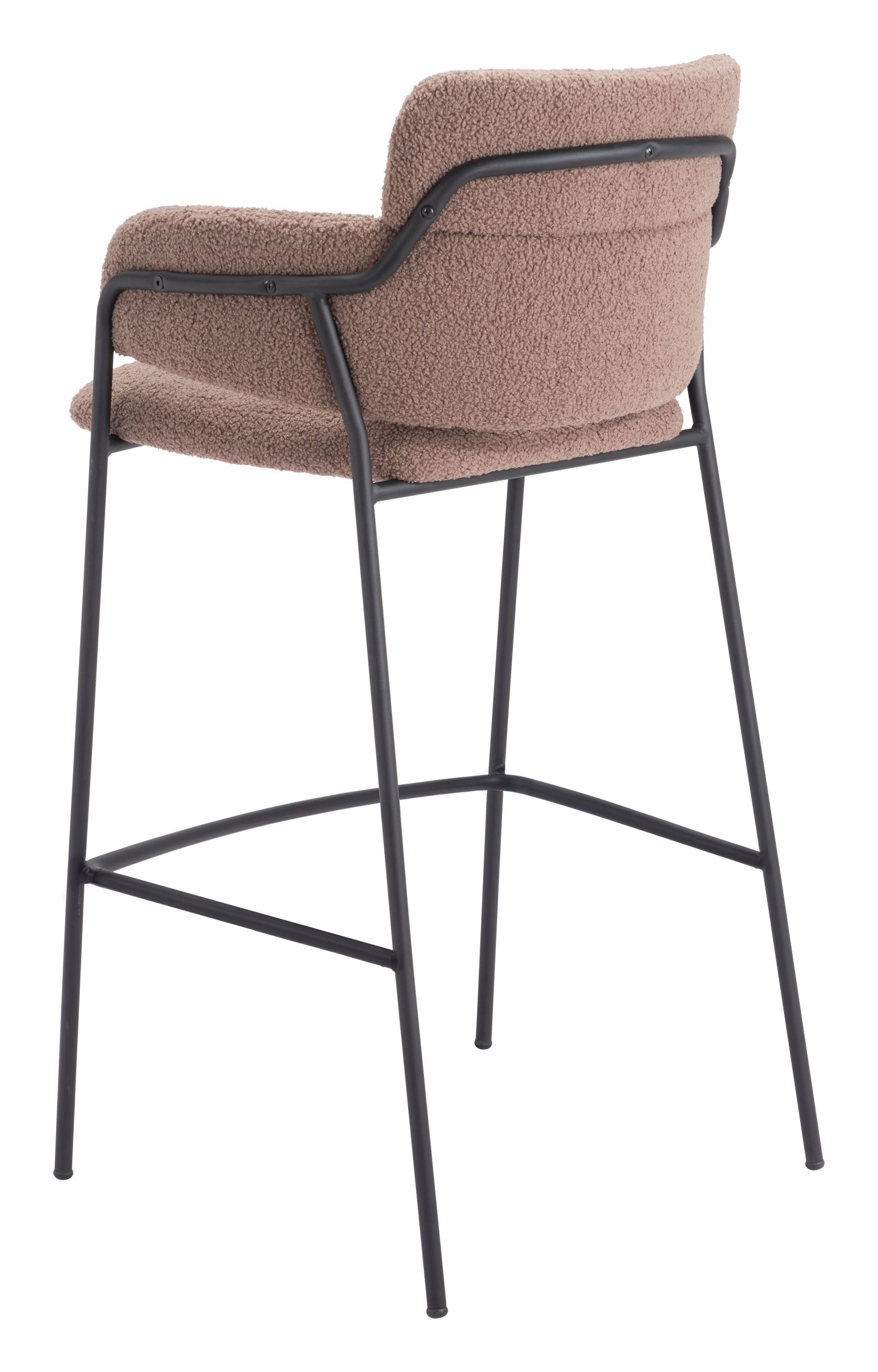 Marcel Polyester/Steel Barstool