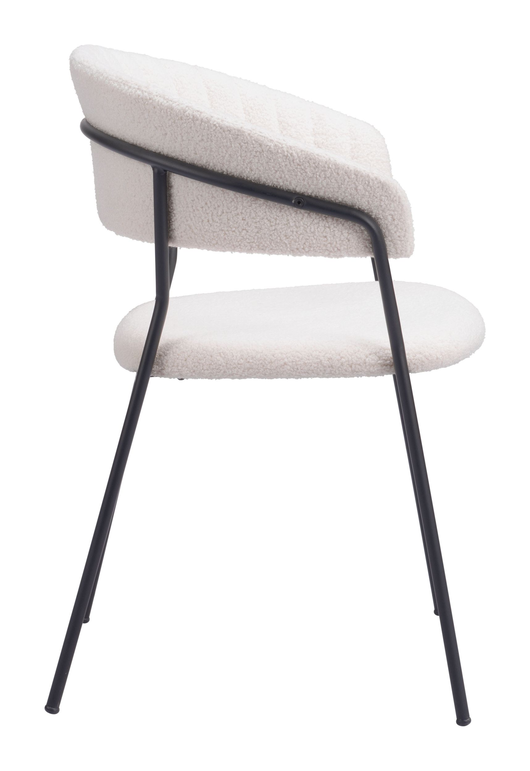 Josephine Polyester/Steel Dining Chair